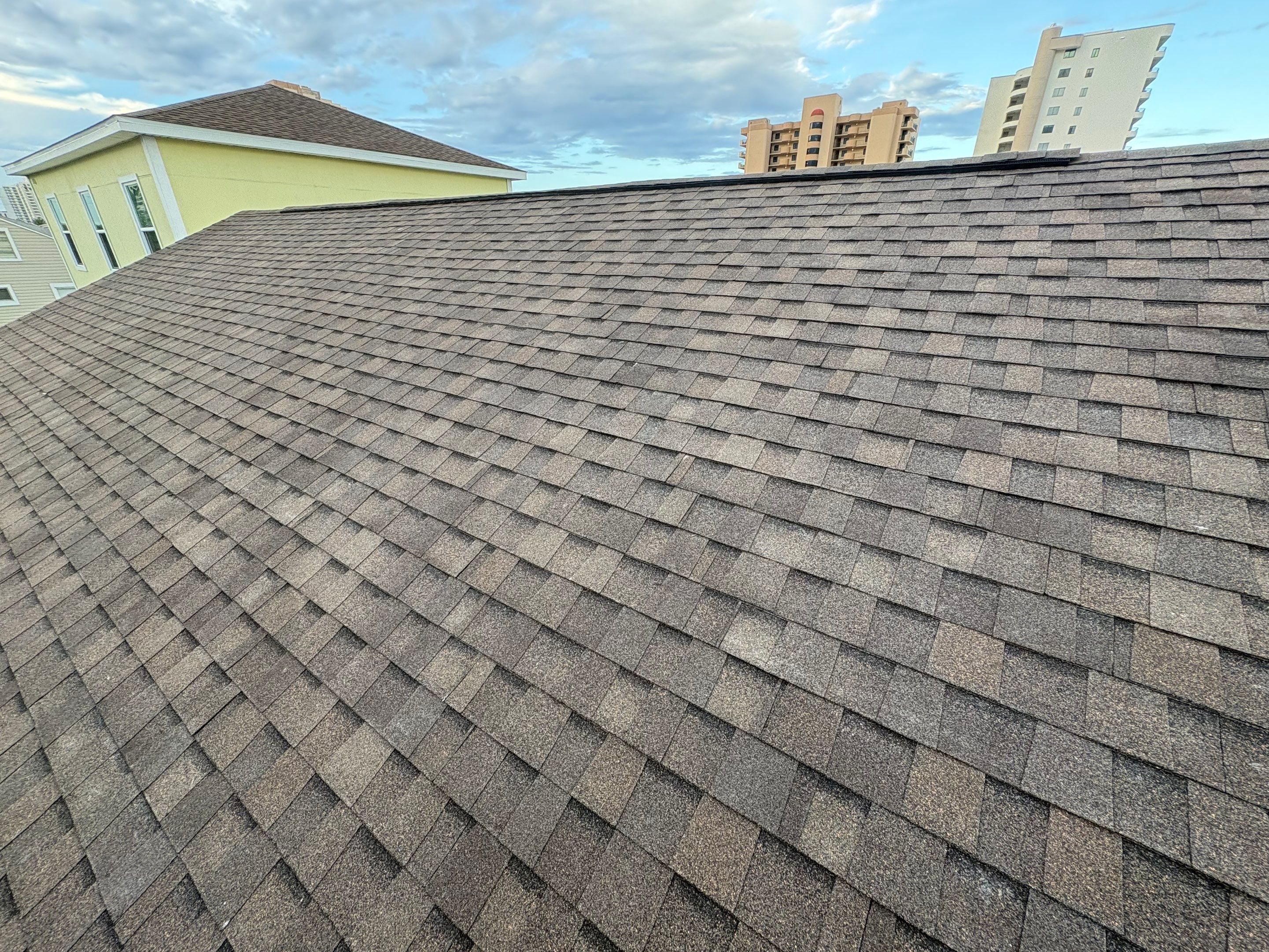 Tamko Titan Rustic Slate Roof Replacement and Drip Edge Installation by Pinnacle Roofing Group