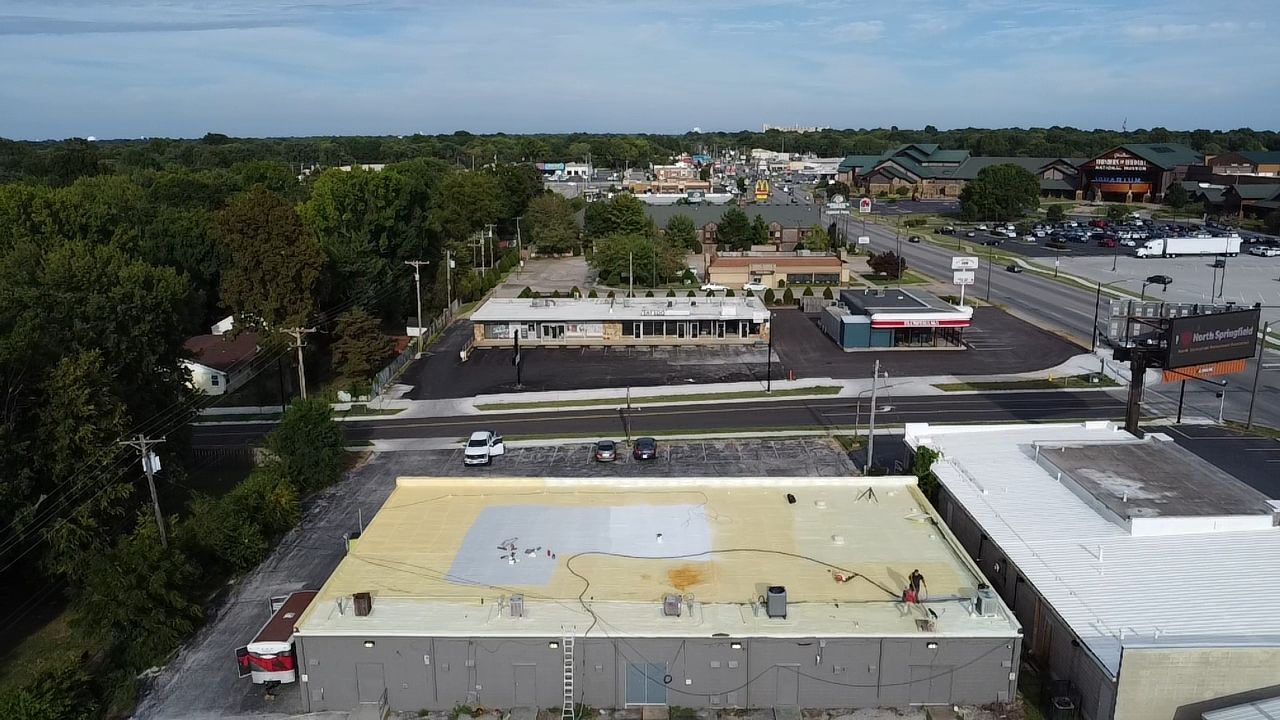 Commercial Roofing Install - SPF Foam & Coatings Restoration System - Color White  by Titan Commercial & Residential Roofing 