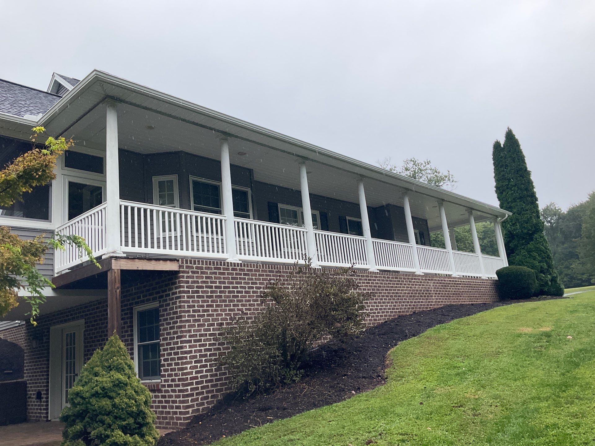Full Vinyl Siding Replacement and Shingle Roof Install in Millersburg by Esh Builders