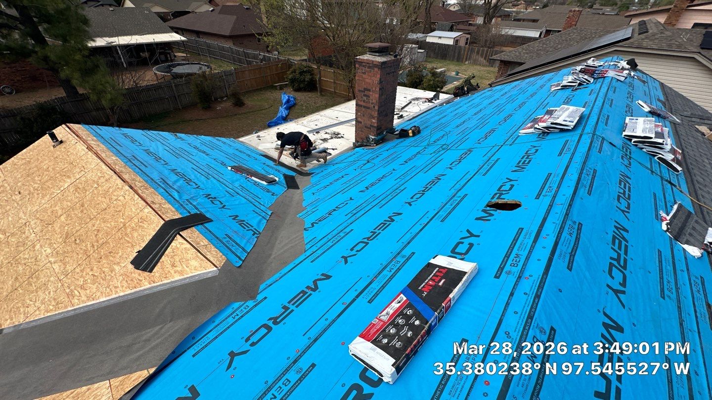 Project in Oklahoma City by Icon Roofing And Construction