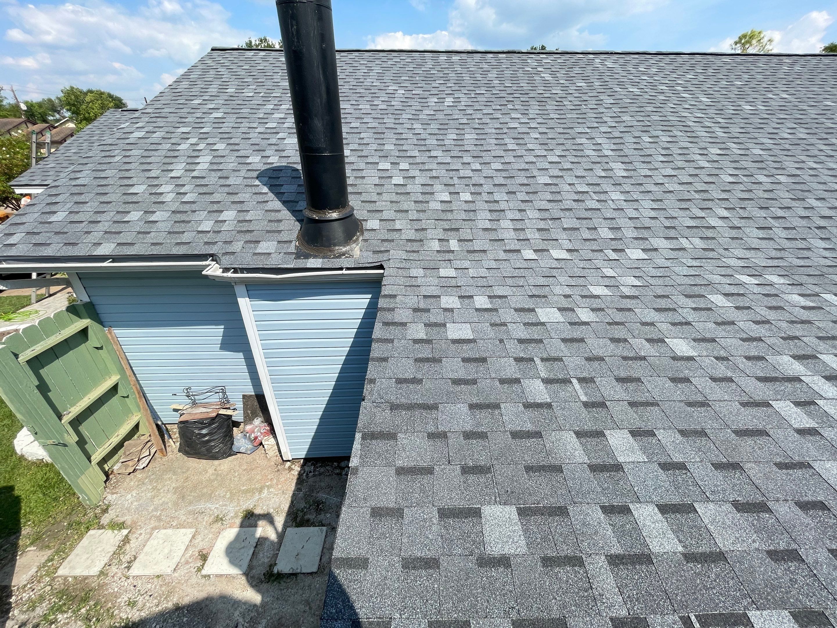 Roof Remplacement using Atlas Pinnacle® Pristine Pewter by CAP Roofing and Construction LLC