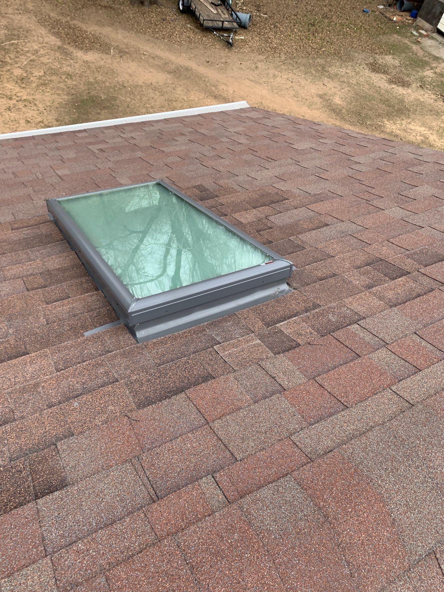 skylight replacement in Shawnee by McCann's Roofing and Construction