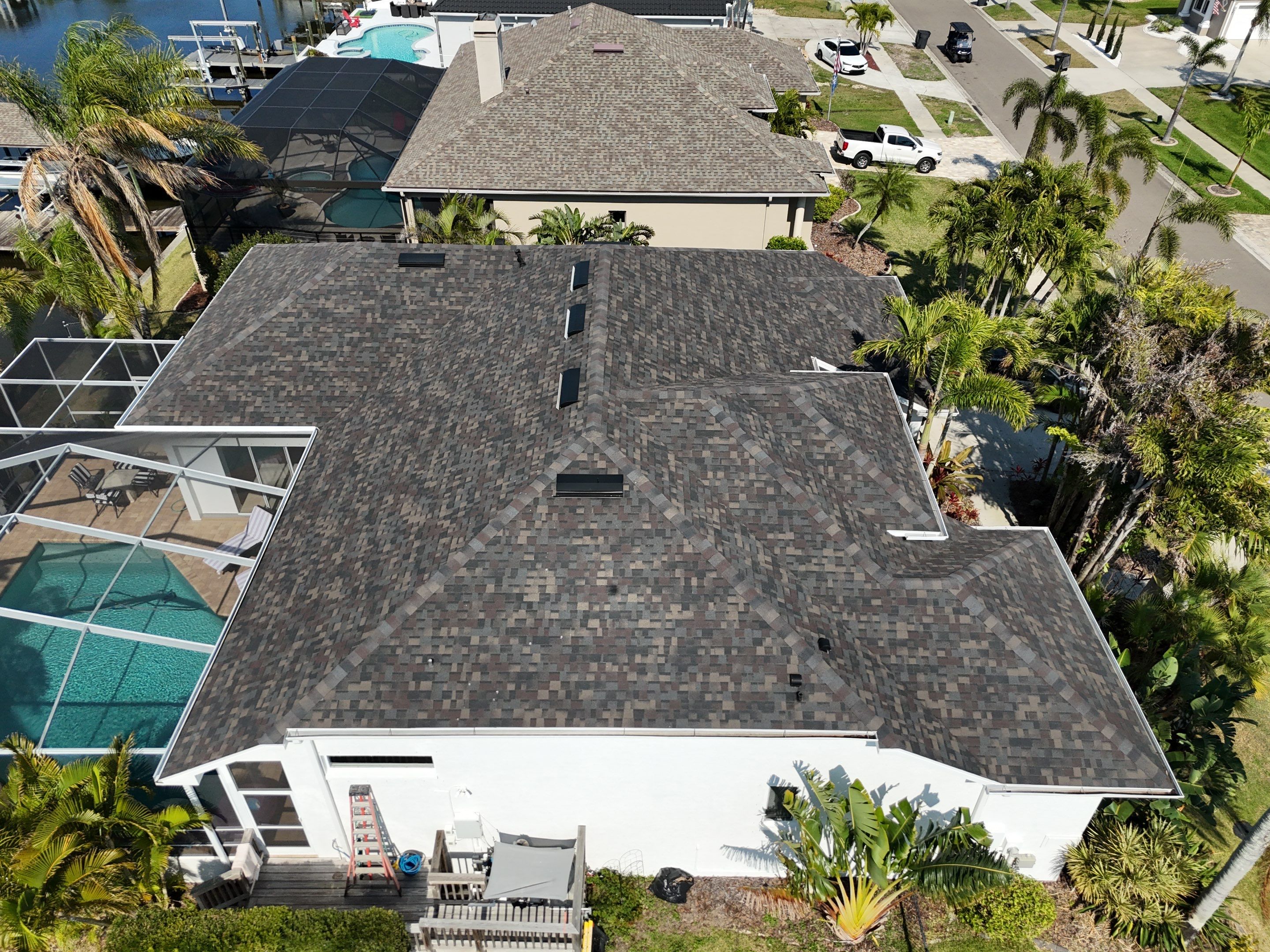Roof replacement in Apollo Beach, FL. by Steadfast Roofing
