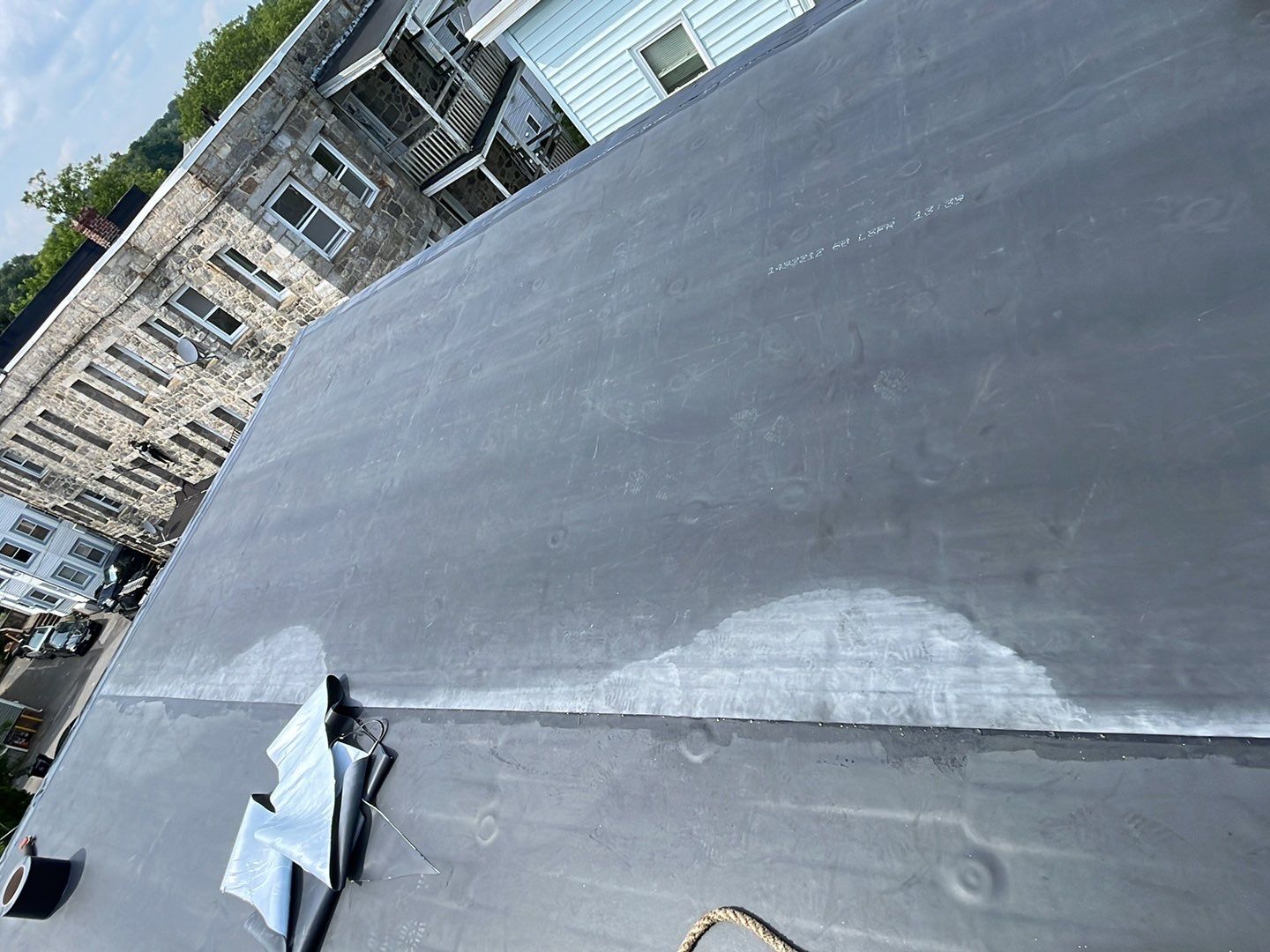 Residential Roofing Installation using EPDM/Rubber by Sensible Home Solutions