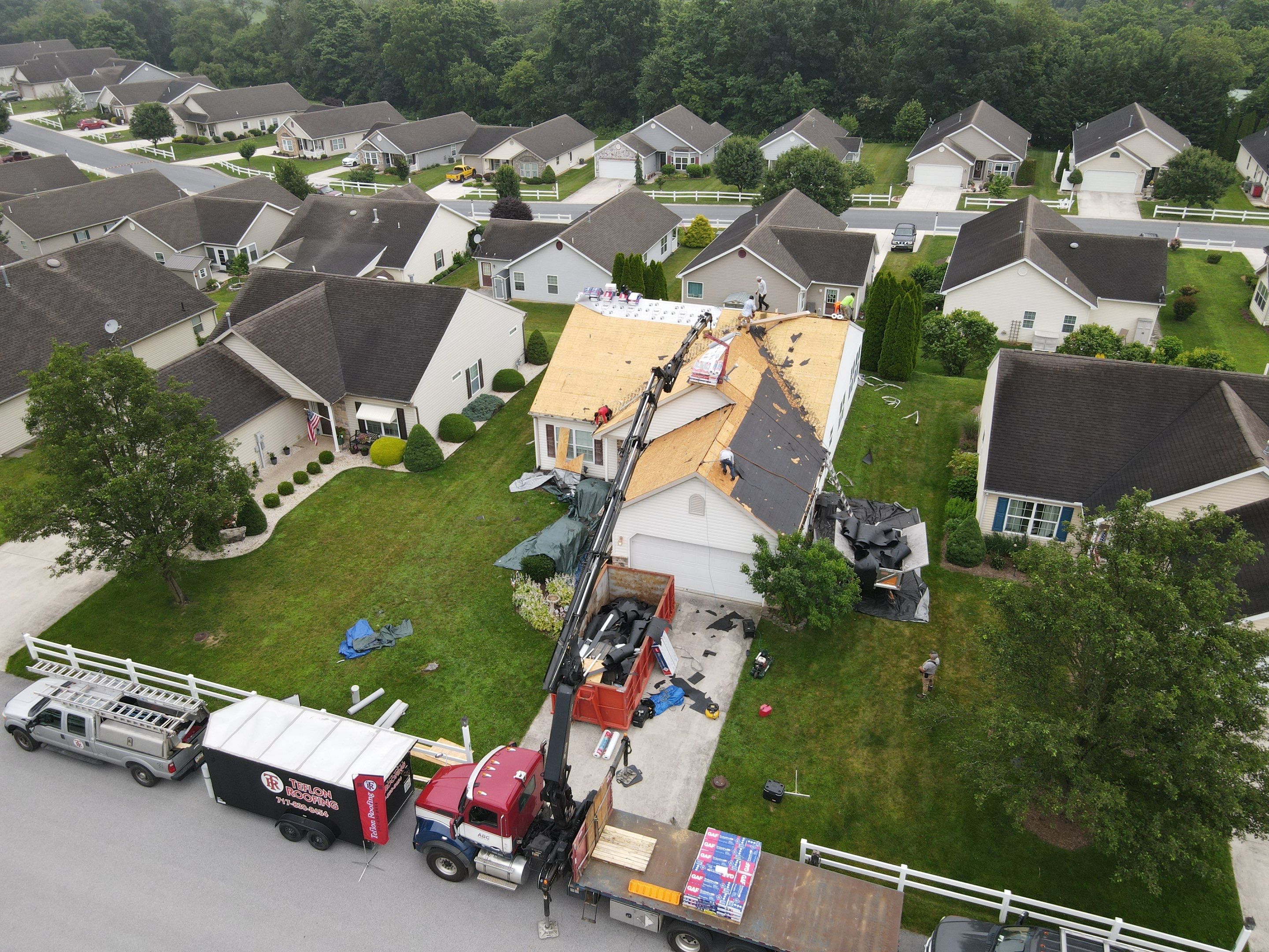 Gaf / Hdz Roof Installation- Shakewood by Teflon Roofing