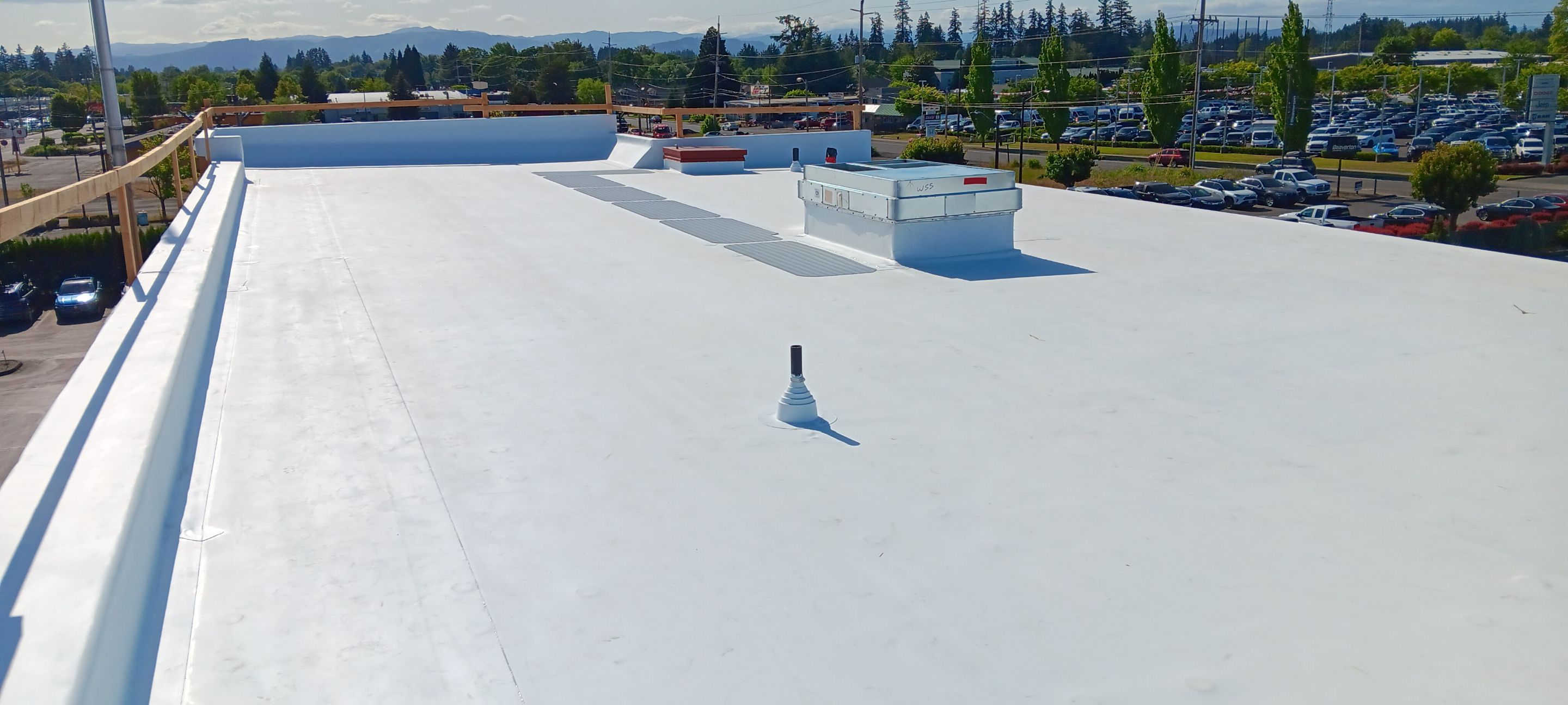 Commercial Roofing Replacement using TPO by Vitan Construction LLC 