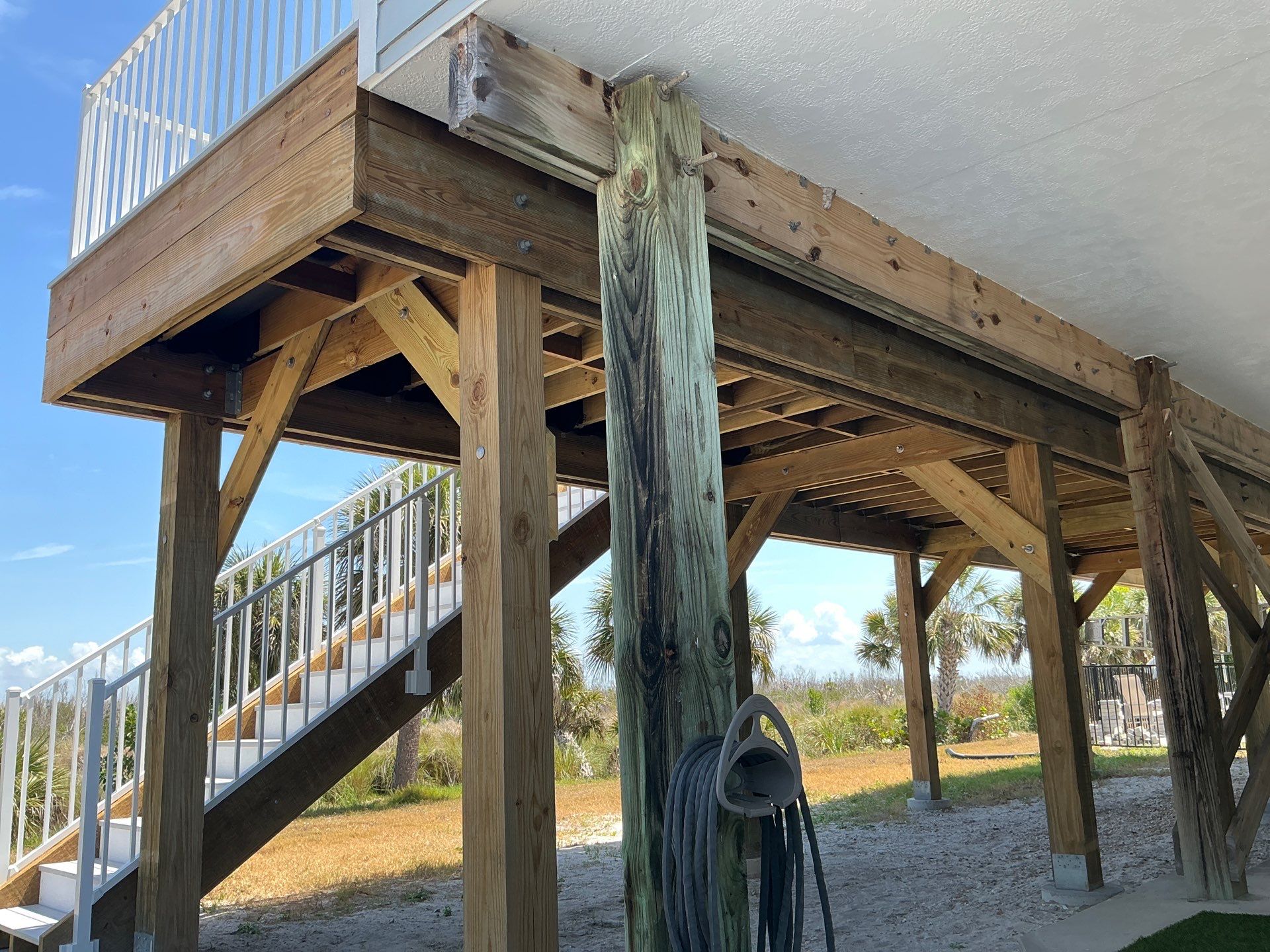7-inch Commercial Gutters in Sanibel FL by Gutter Professors