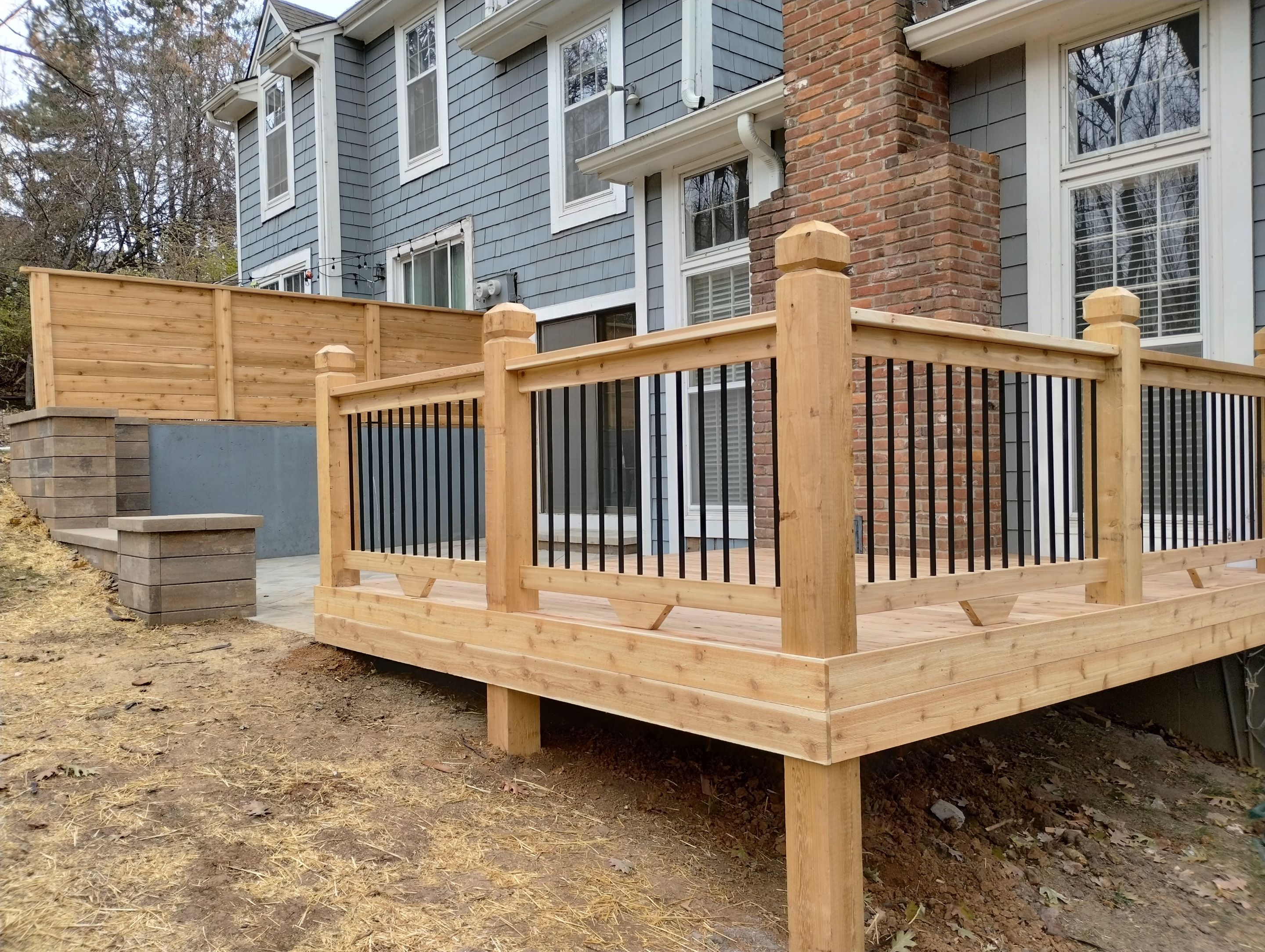 Deck and Patio Custom Build by LAND ESCAPES LLC