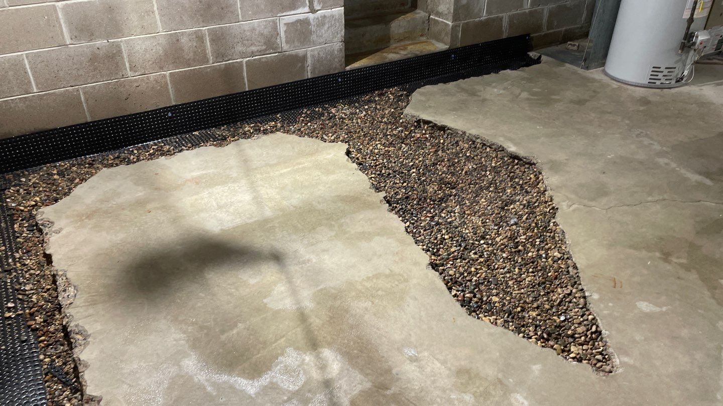 Drainage Board Installation in Shoreview by Waterproofing Northeast