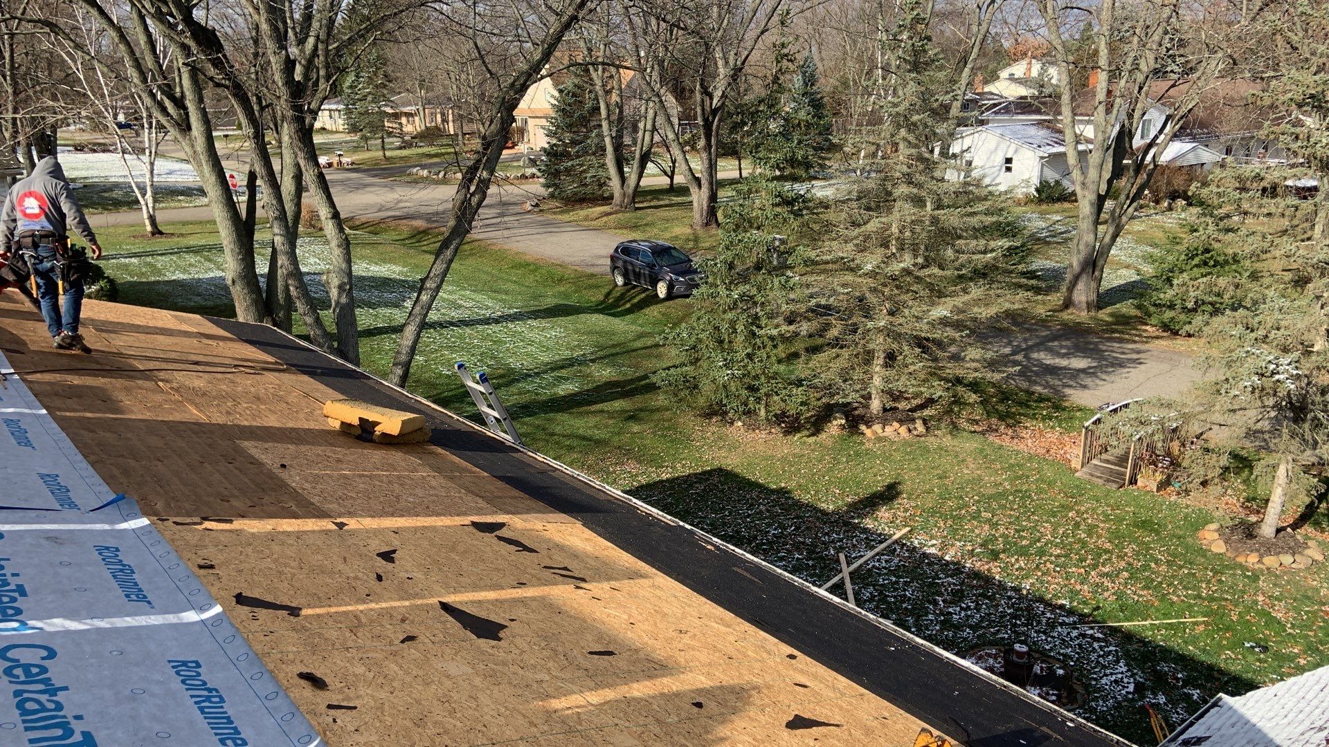 Roof Replacement using CertainTeed Landmark by 180 Contractors