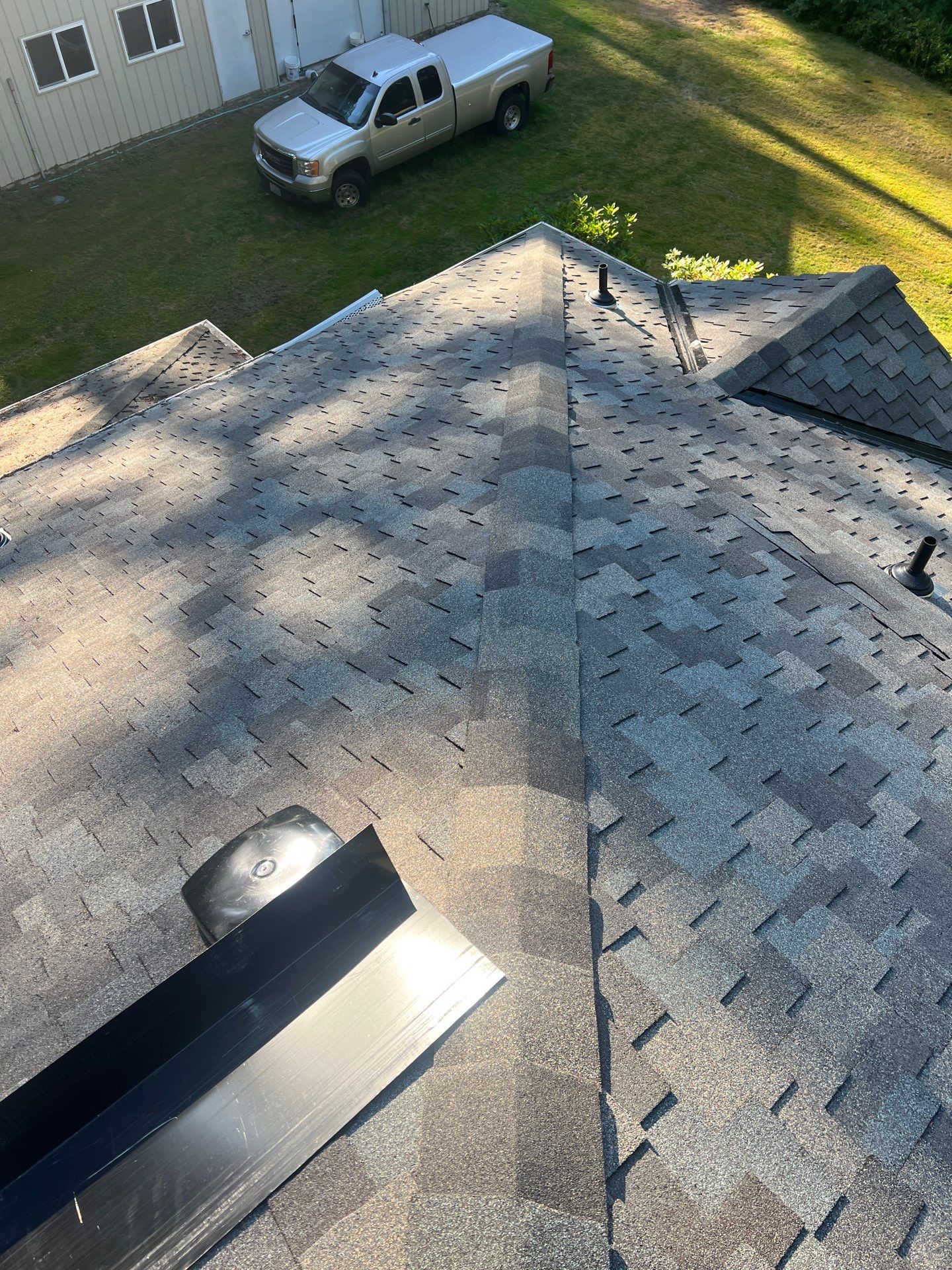 Residential Roofing Installation using GAF HDZ Shingles by Roofing Formula LLC