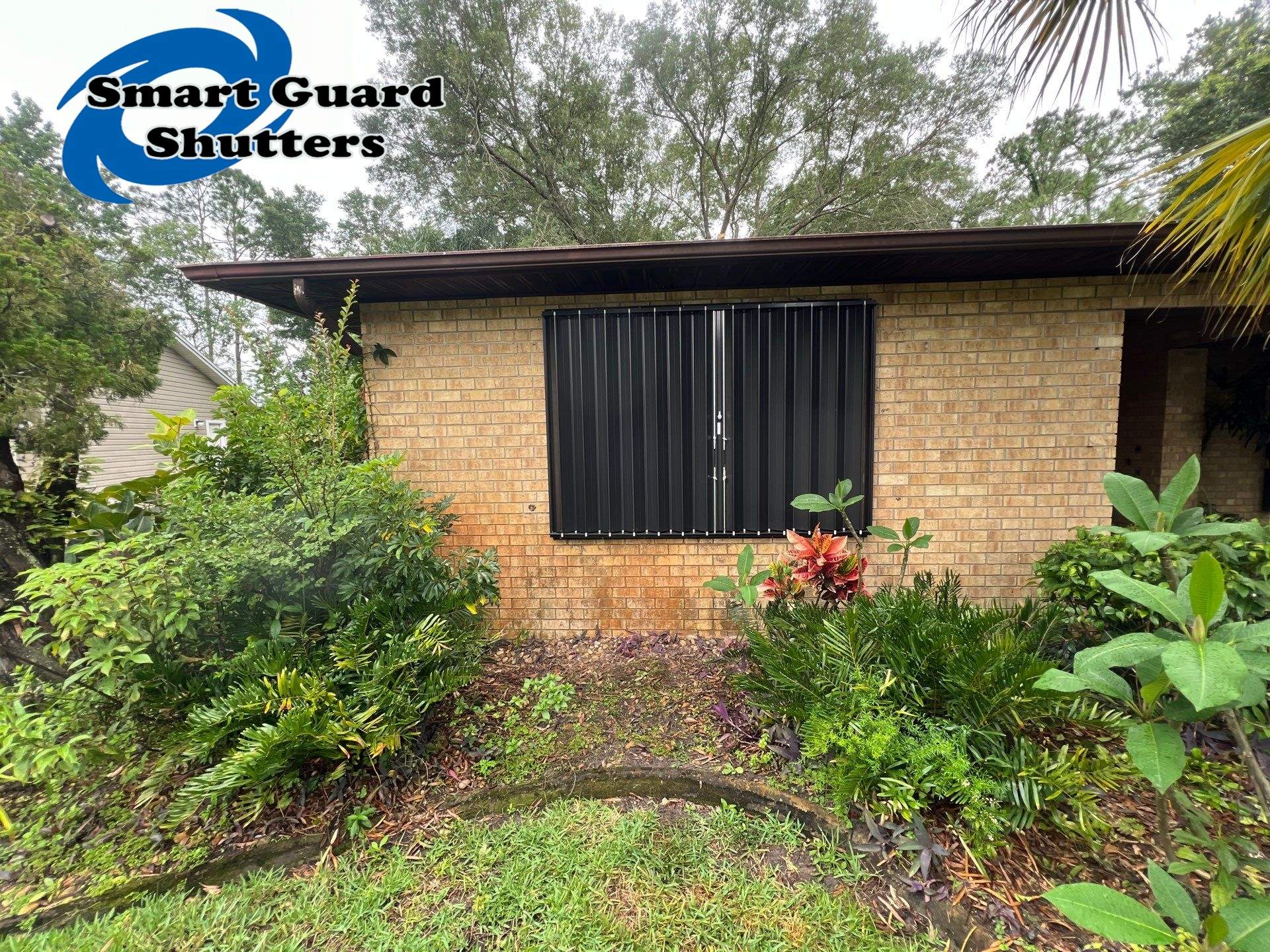 Accordions in Bronze by Smart Guard Shutters