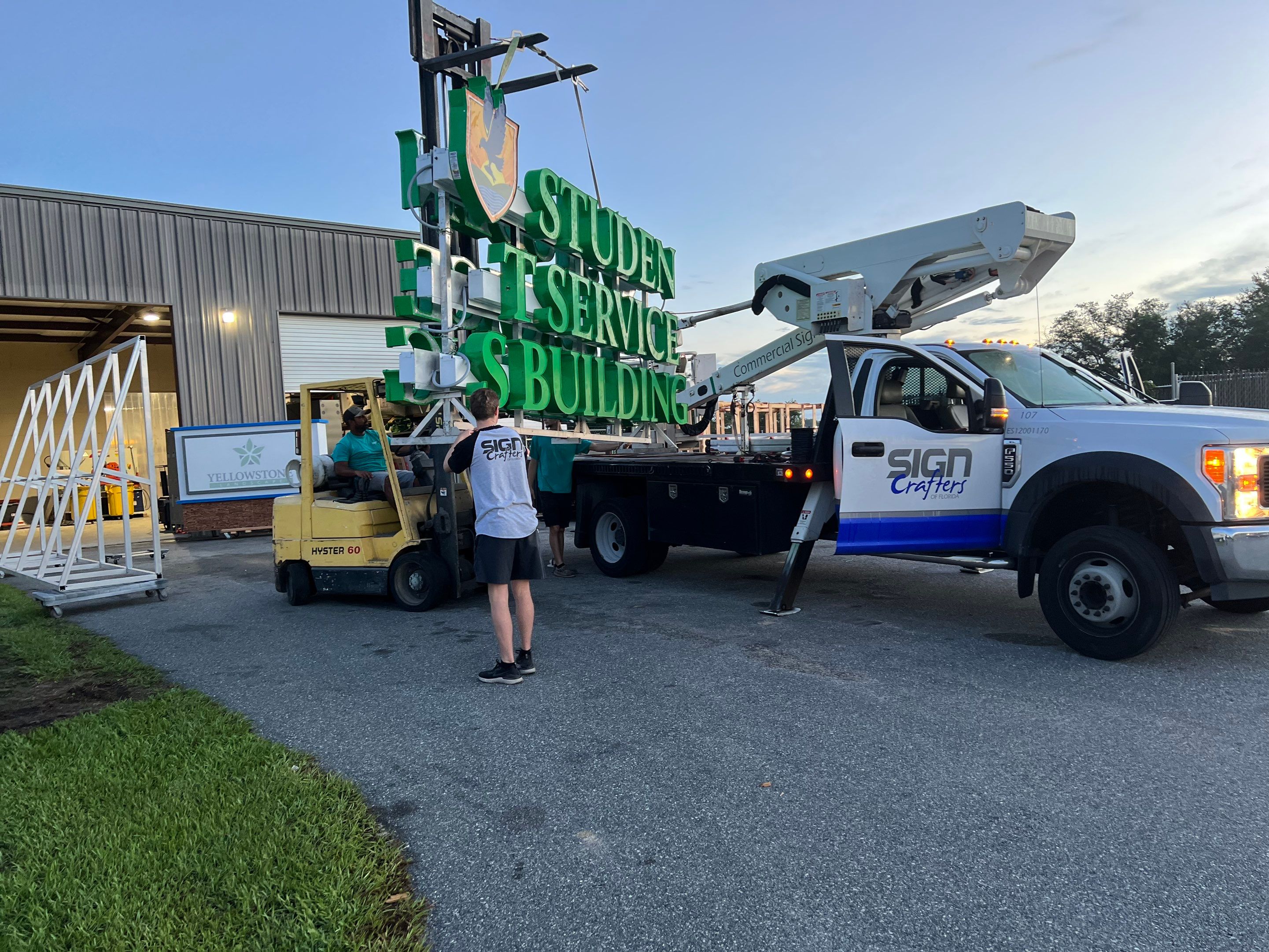 LSSC Leesburg Channel Letters for Student Service Center by SignCrafters