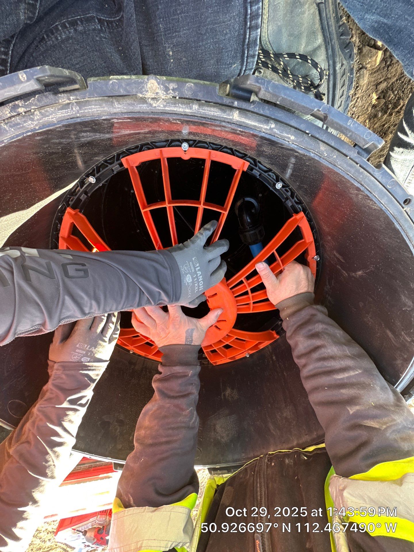 Full Septic System Installation With Polyethylene Tanks In Alberta by Septic Medic Inc.