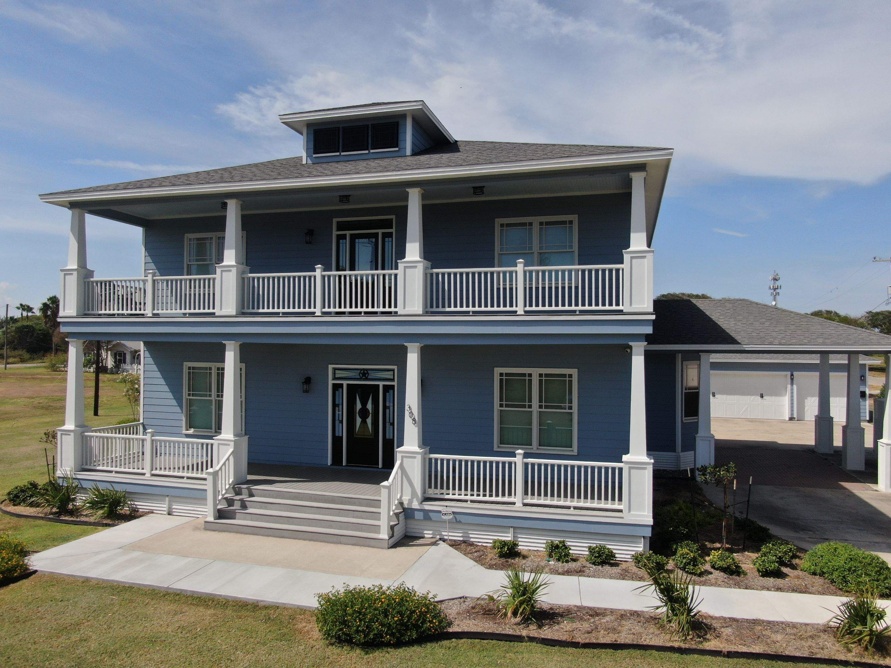 Portland Shore Porch Build and Custom Doors by Bayfront Roofing and Construction