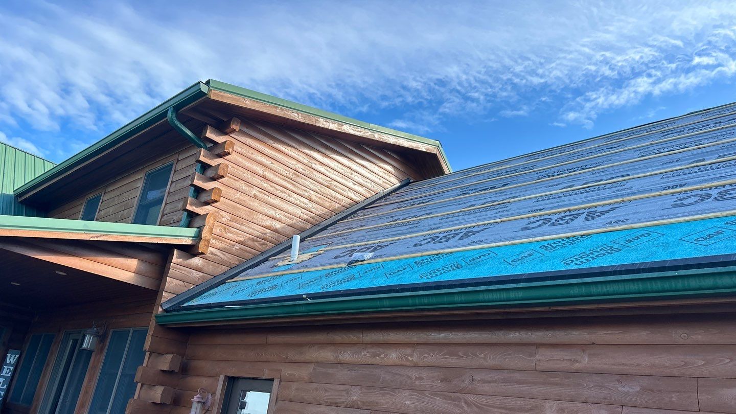 Residential Roofing Installation using Performance Panel Metal - Frost Black by RoofX 