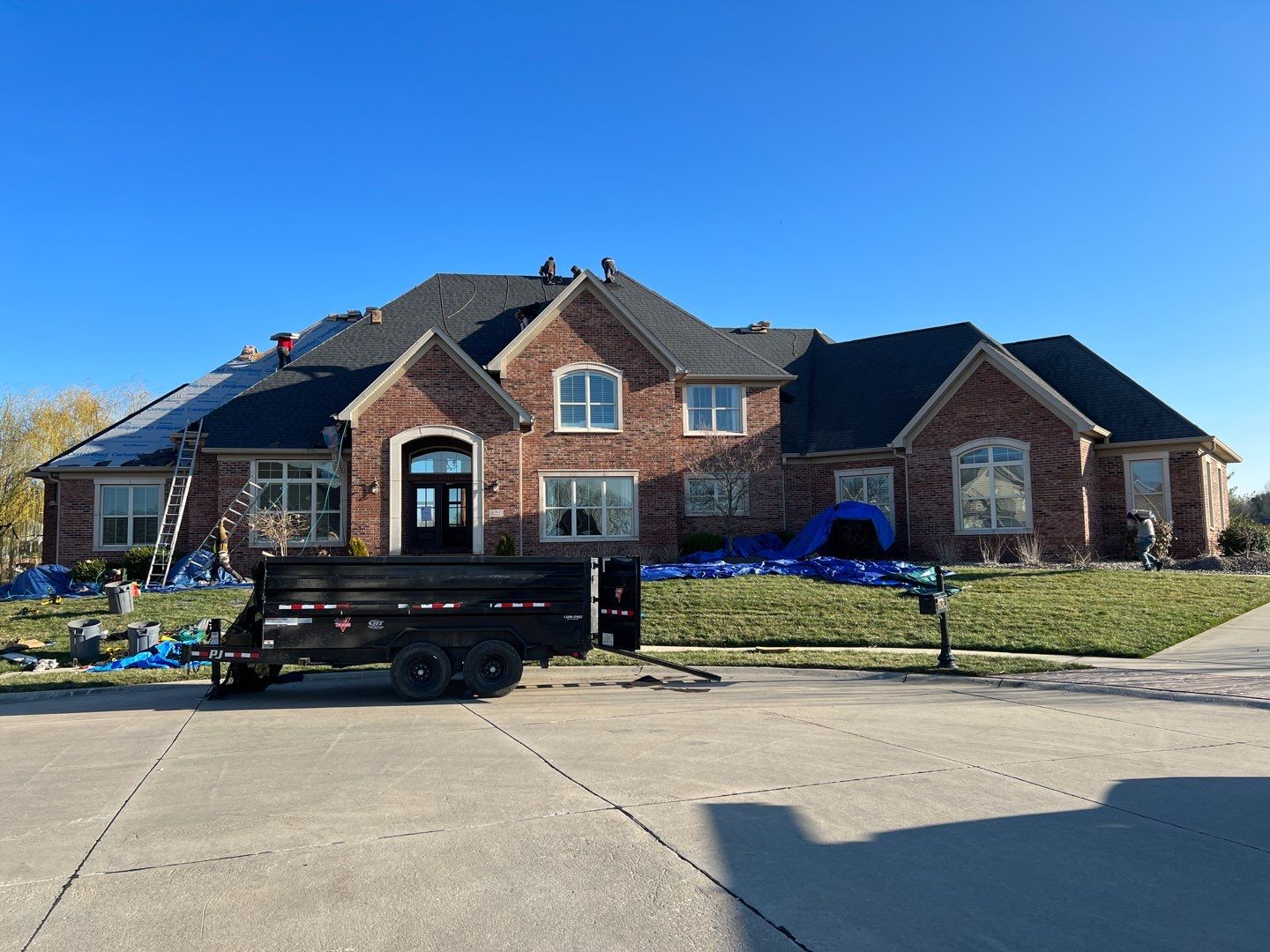 Complete Roof Installation  by H&F Exteriors