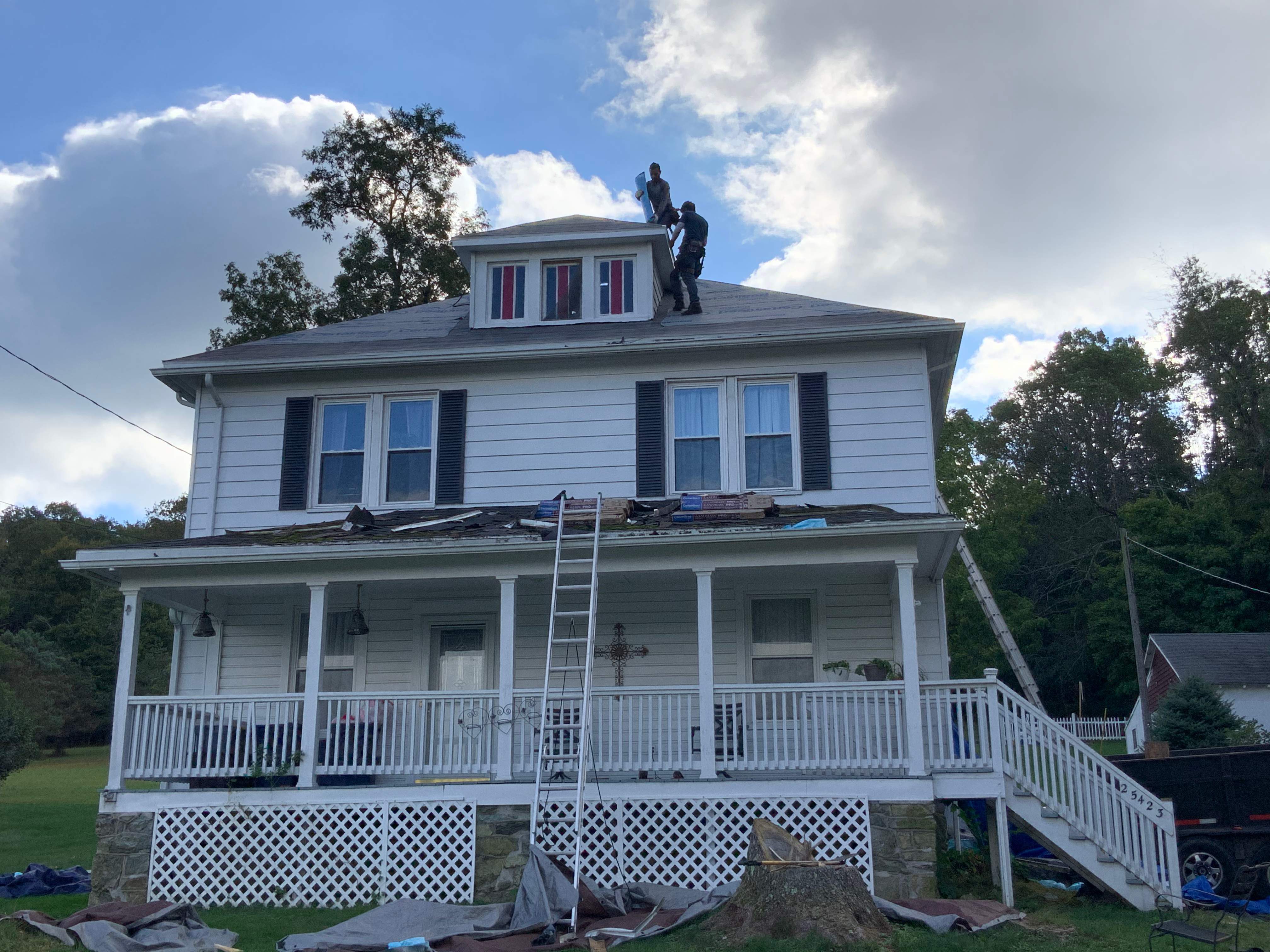 Residential Roofing Installation using Max Def Resawn Shake by Alpha Design Services