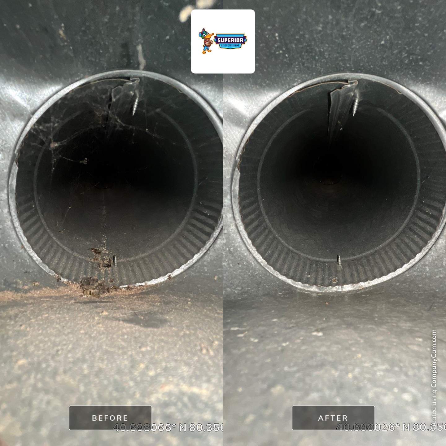 Air Duct Cleaning With a Vacuum Truck in Beaver, PA by Superior Air Duct Cleaning