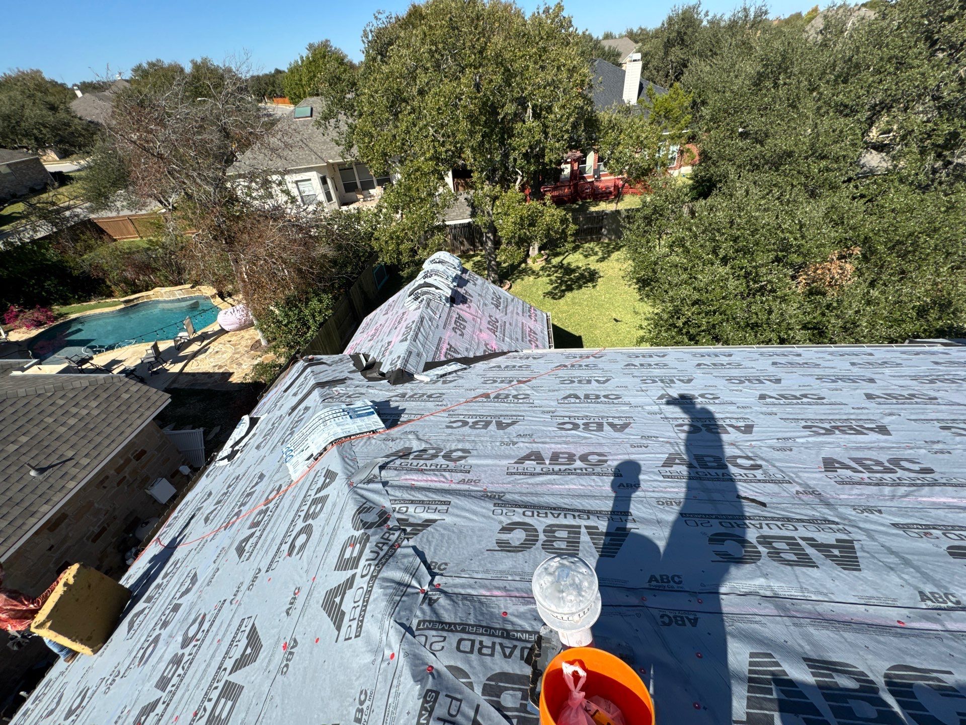 Residential Roof Replacement using ATLAS PINNACLE IR - WEATHEREDWOOD by Elite Roofing LLC