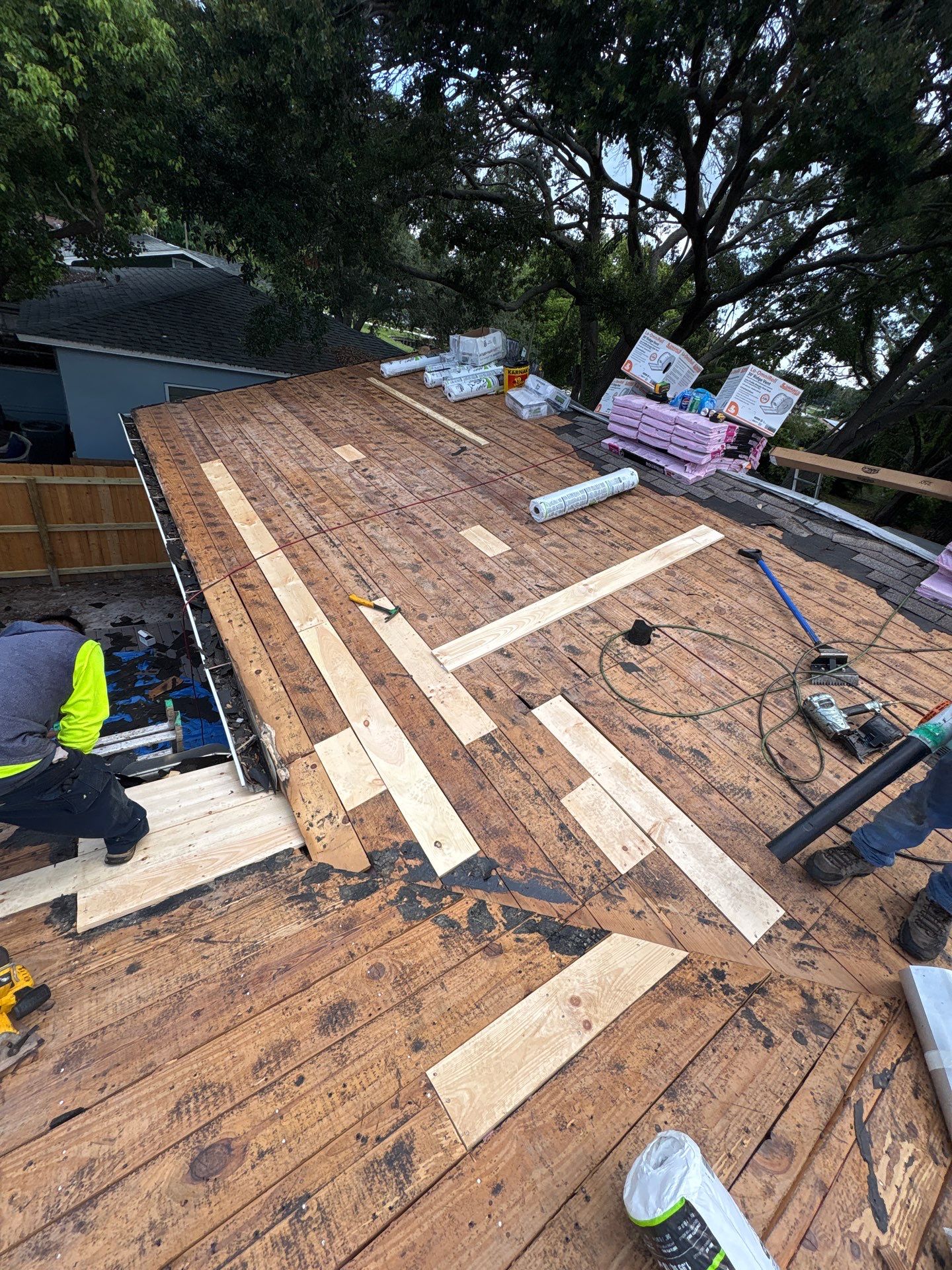 Project in St. Petersburg 33713 by Mitchell Roofing Company LLC 
