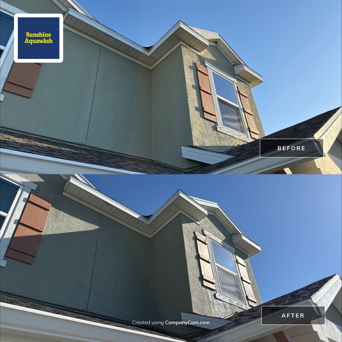 House Wash, Paver Driveway & Sidewalk Cleaning + Sanding & Sealing in Trevesta Community, Palmetto, FL by Sunshine AquaWash