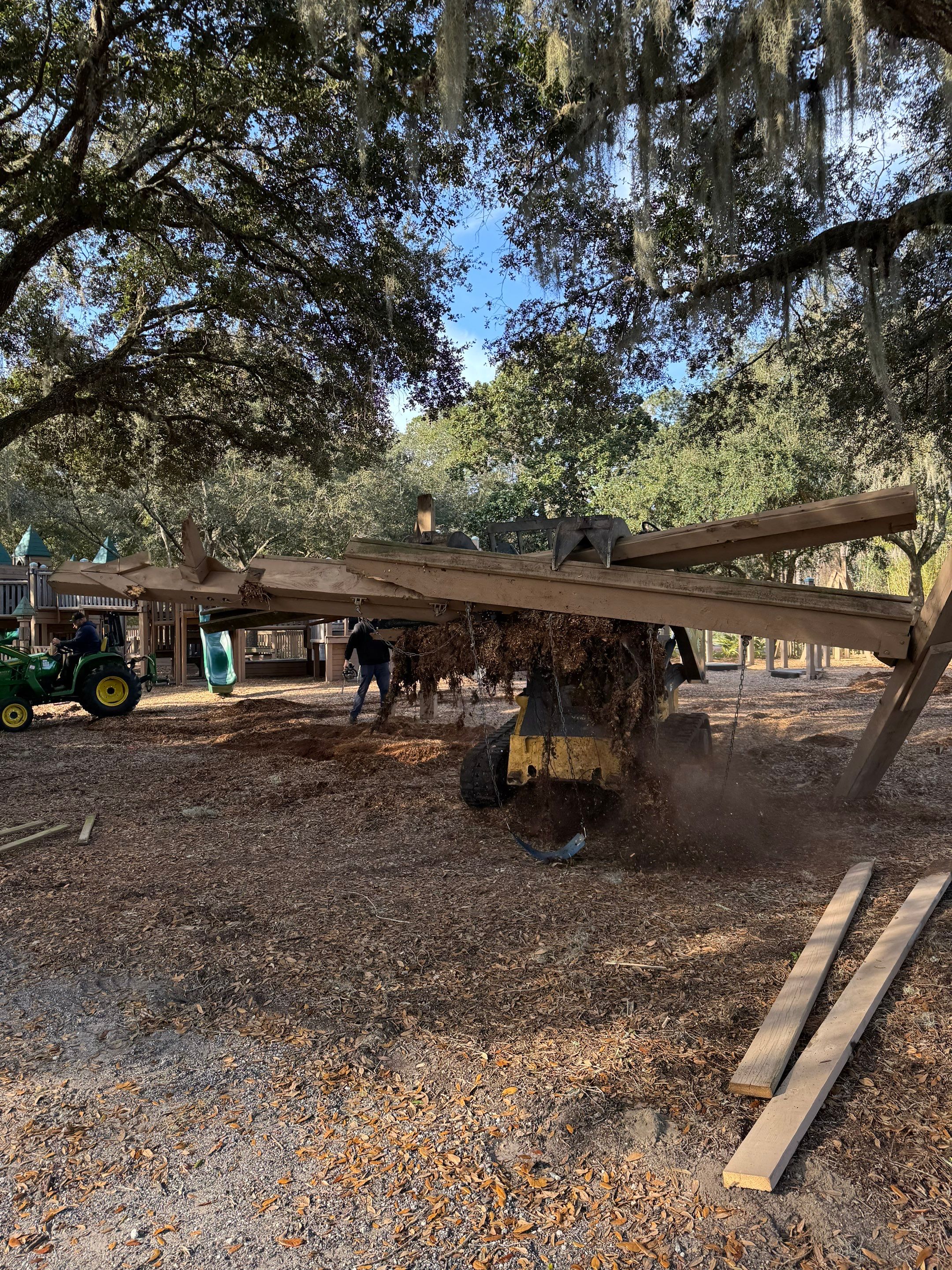 Volunteer Work | Deerwood Community Playground by ProGreen Services