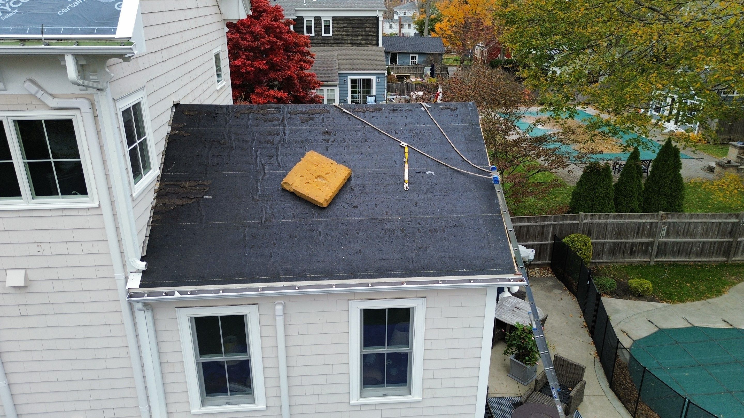 Newburyport Complete Roof Replacement with Solar Venting Skylight by Mighty Dog Roofing of Greater Middlesex County