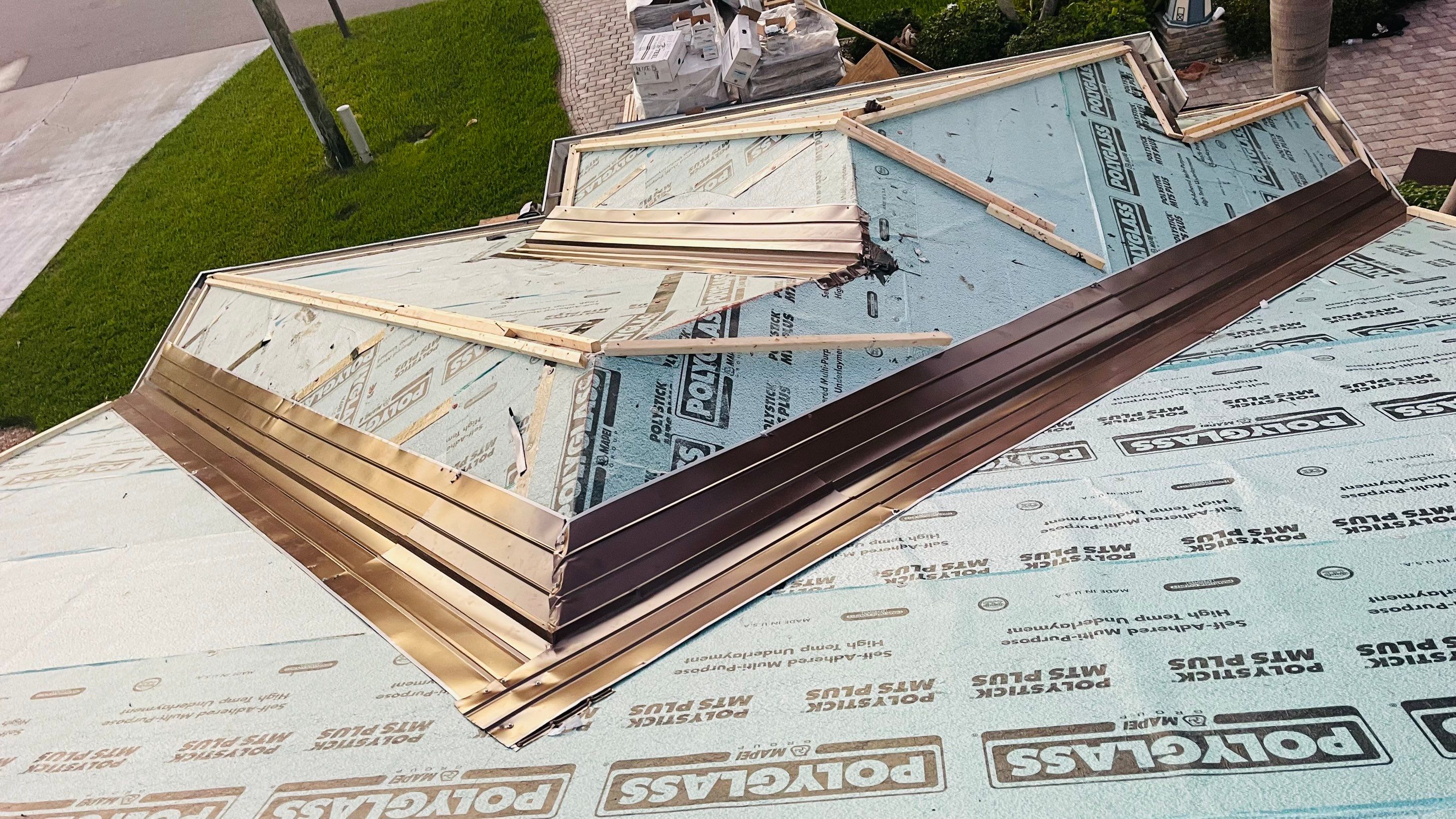 Residential Roofing Installation using Westlake (Boral) Stone Coated Steel in Cape Coral by Four Peaks Roofing
