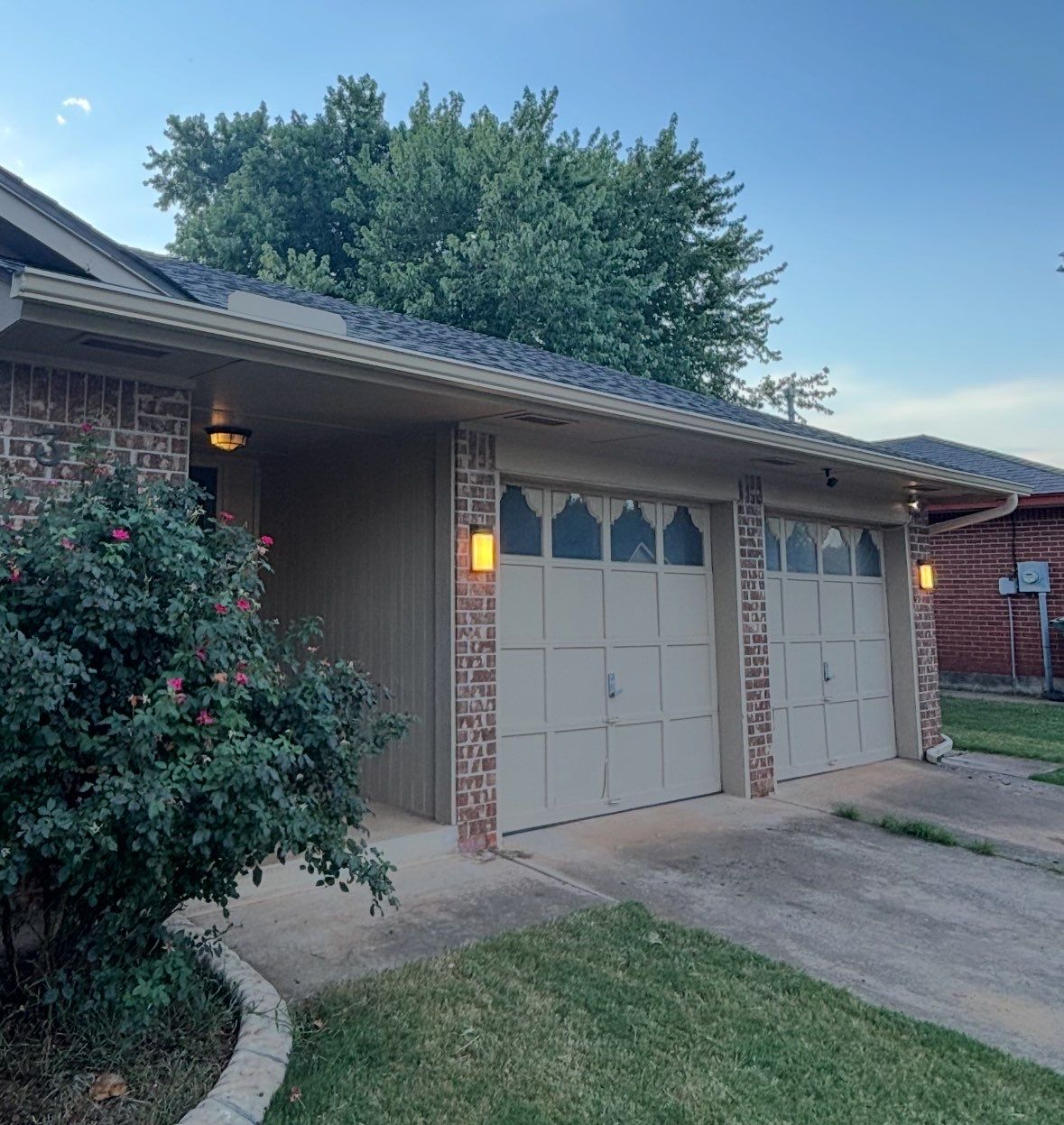 roof and gutter replacement in Edmond by McCann's Roofing and Construction