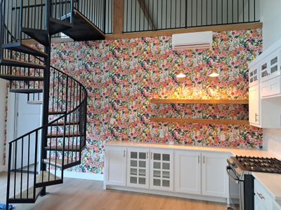 Living Room Wallpaper Accent Wall 