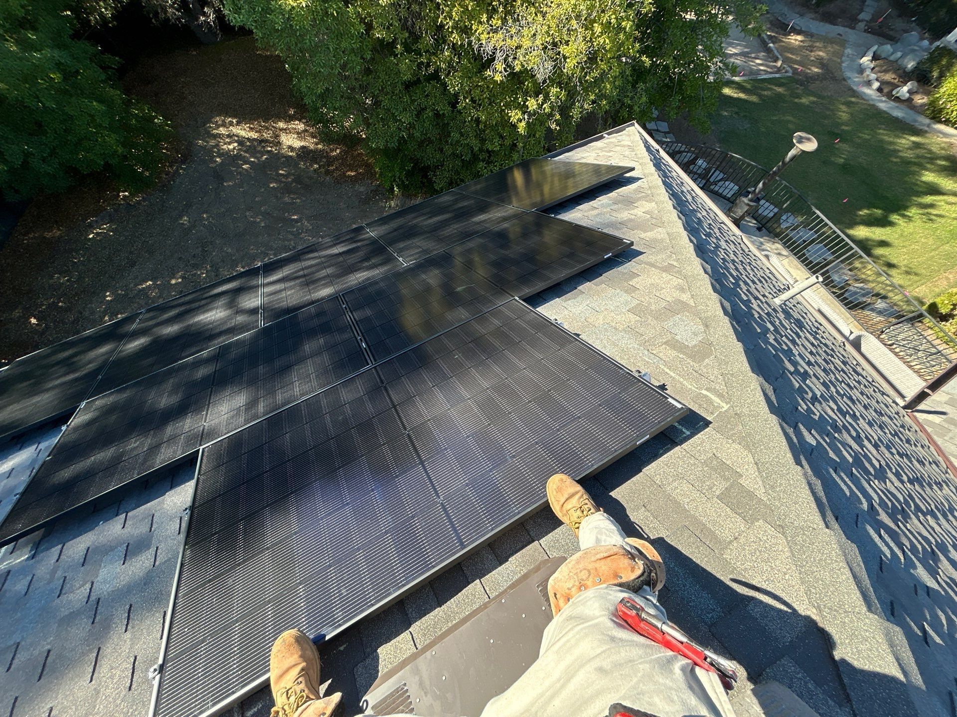 Tesla Powerwall and Solar Panel Installation in La Cañada Flintridge by AWS Solar