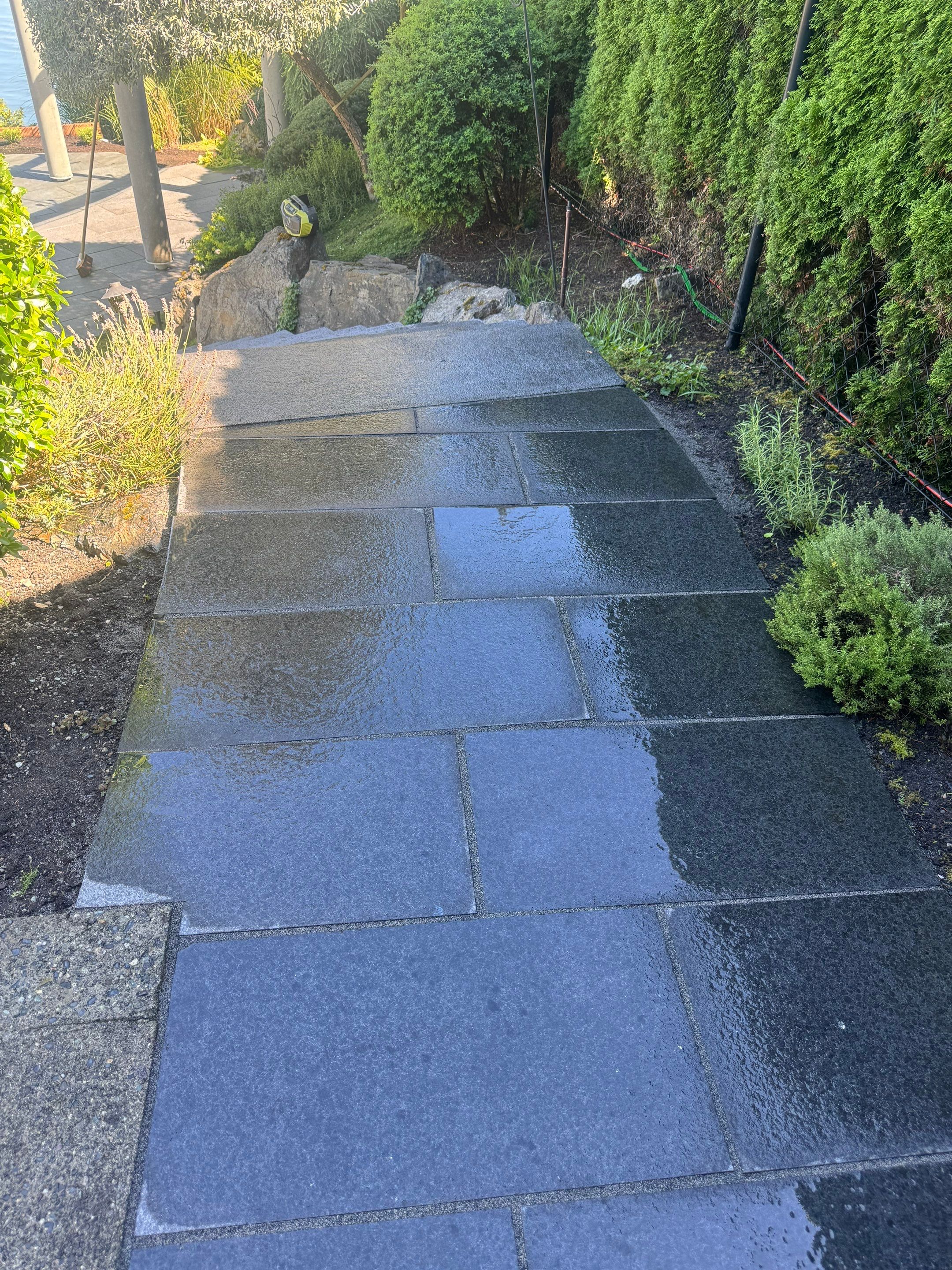 Patio Edge Stabilization & Romex Upgrade by Habanero Garden and Exterior Care