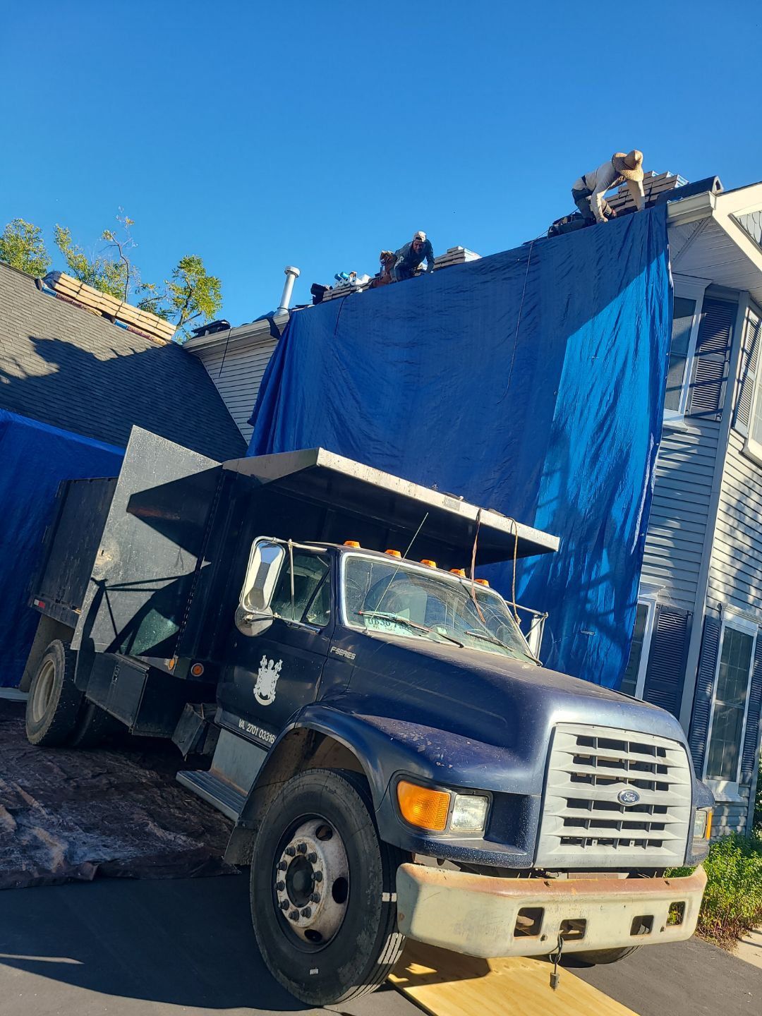 Falls Church: Residential Roof Replacement with CertainTeed Landmark Pro in Max Def Colonial Slate by RM Banning, Inc.
