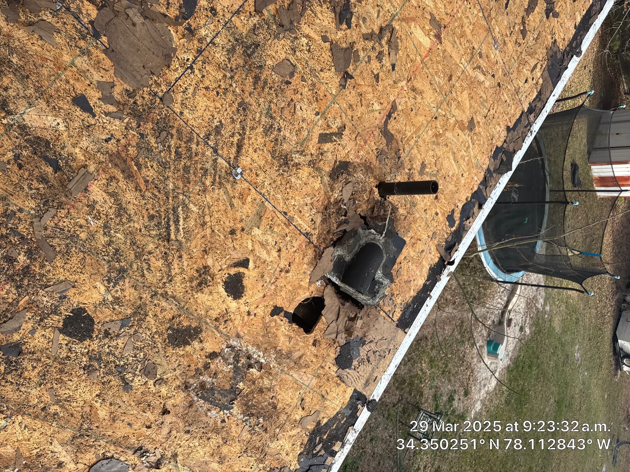 Insurance Claim Roof Replacement Using CertainTeed Landmark Shingles by RGR Construction and Roofing, LLC