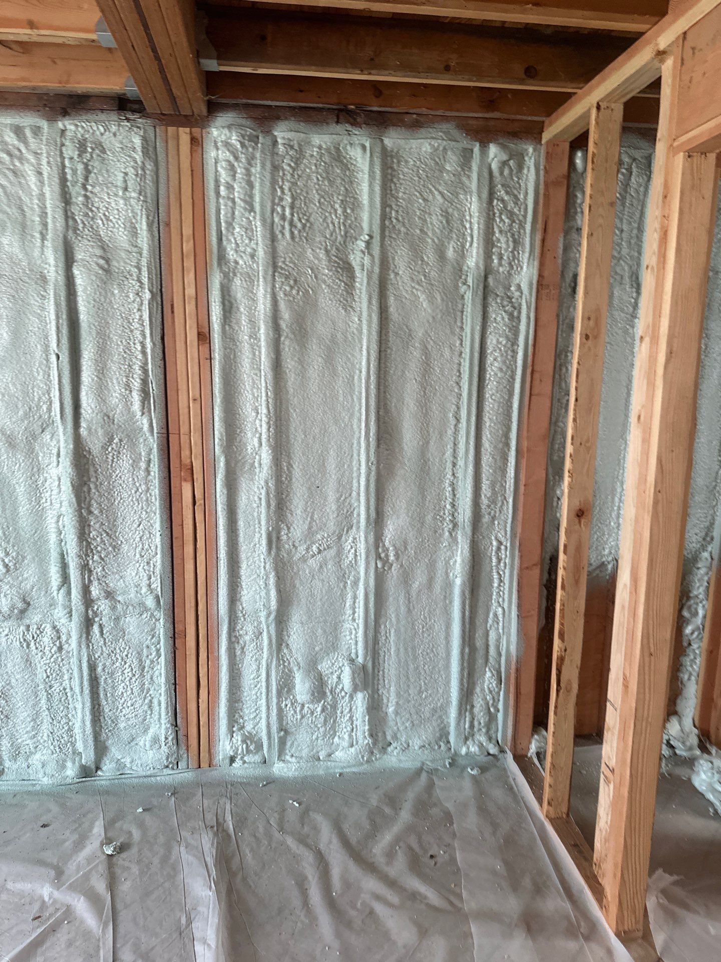 New Home Construction using Closed Cell Spray Foam by NYS Foam & Energy