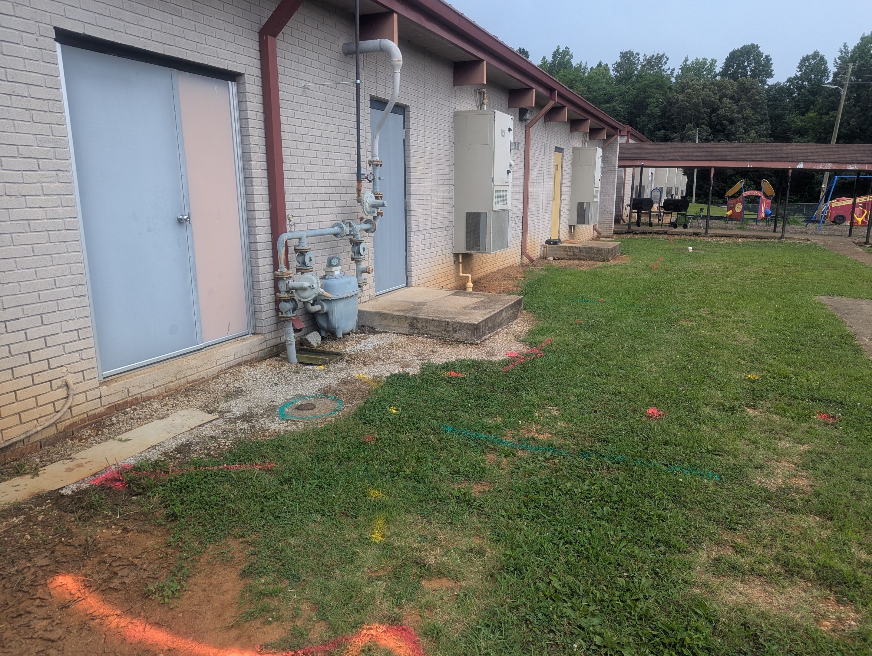 Utility Locate and GPR (School Project) by Alsip Locating Service, LLC