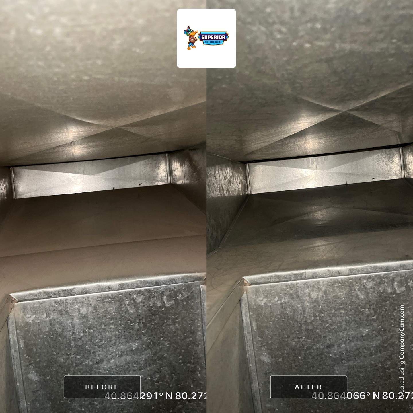Air Duct Cleaning With a Vacuum Truck in Ellwood City, PA by Superior Air Duct Cleaning