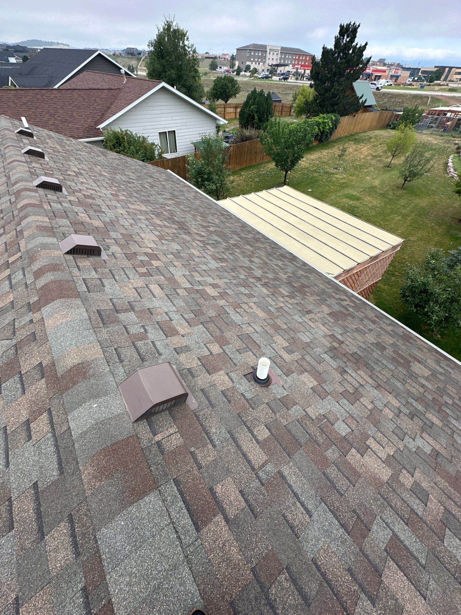 Malarkey Vista Shingle install in high wind neighborhood. by Weather-Tite Exteriors LLC