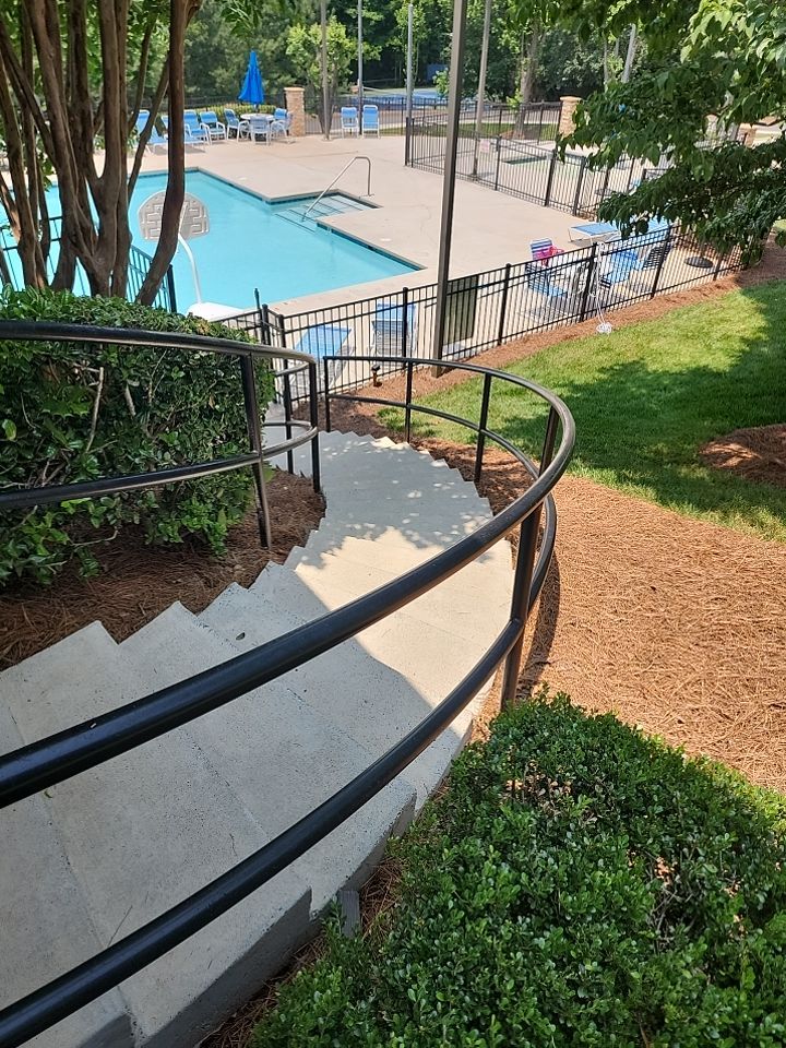 concrete Clean using cleaner by G&H Home Tech Pros LLC