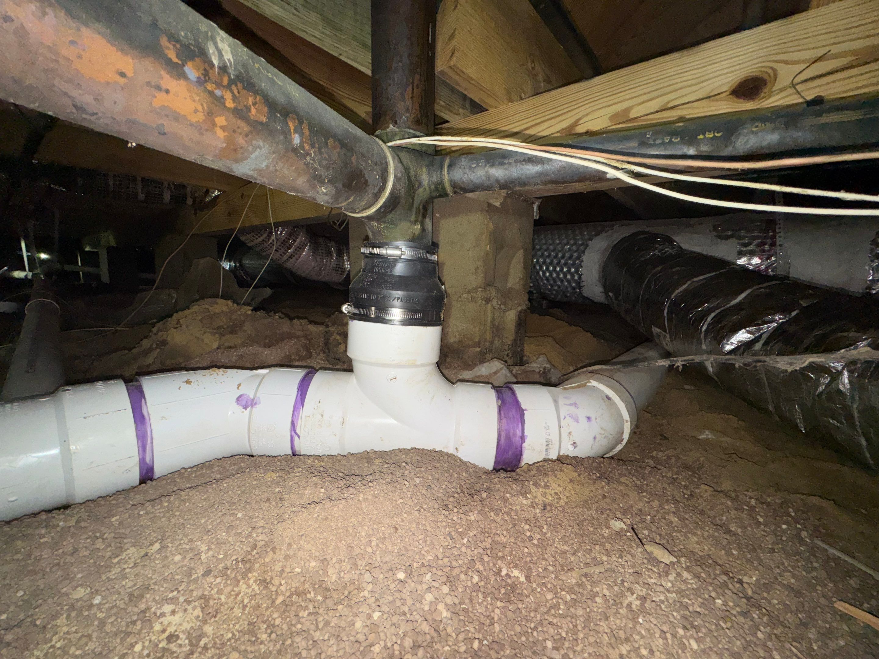 Project in Chesapeake by Patriot Crawl Space Repairs