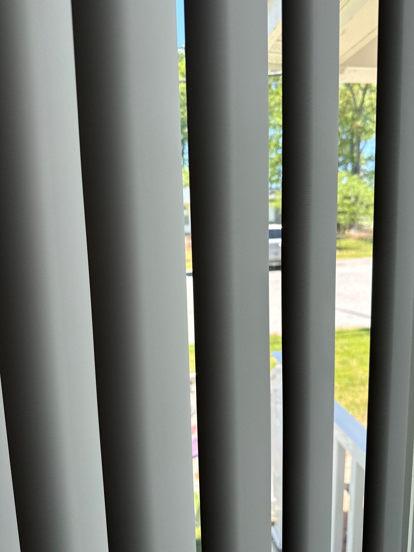 Vertical Blind Project in North Beach, MD by Southern Maryland Custom Blinds