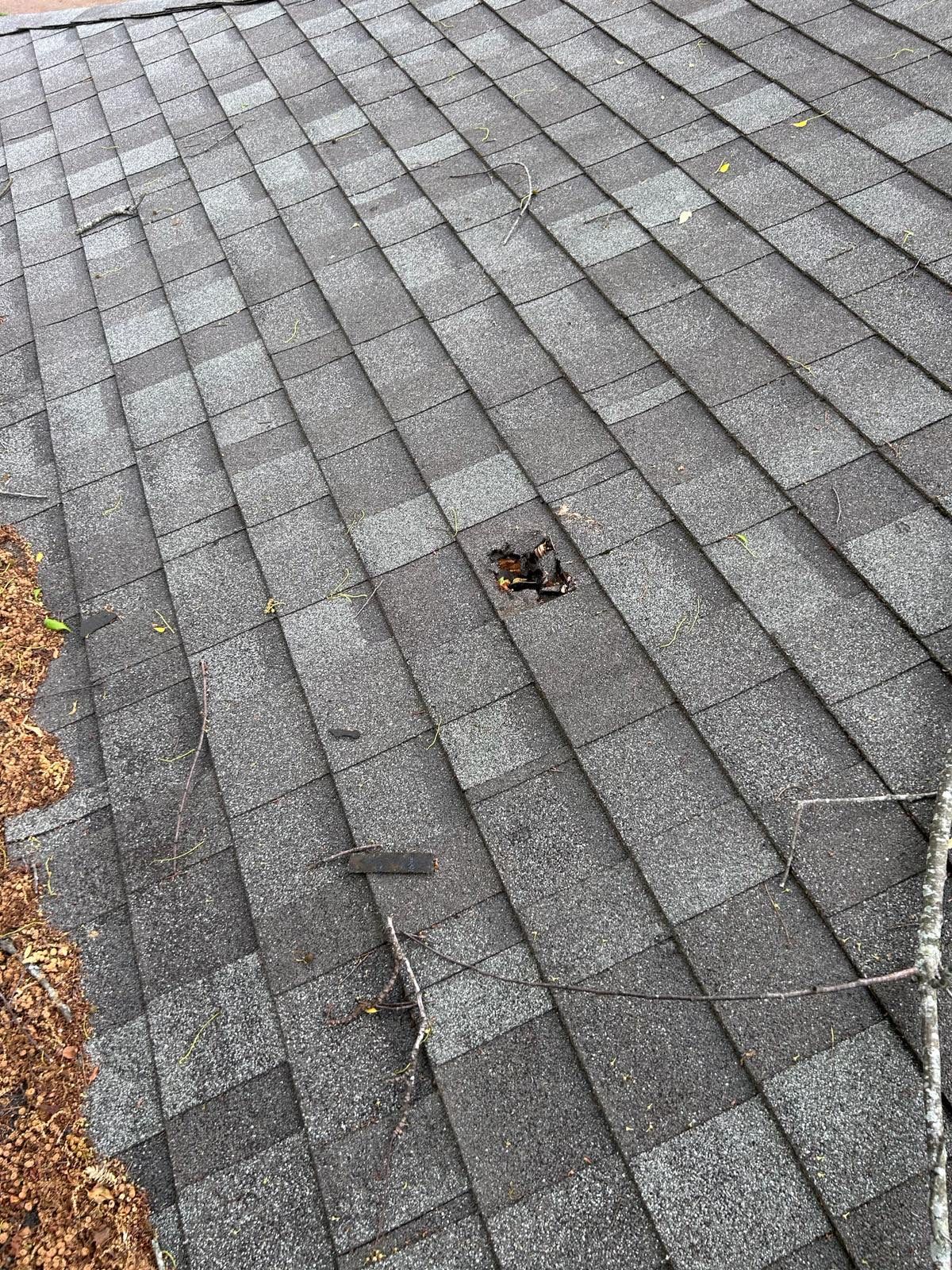 Asphalt Shingle Roof Repair and Sheathing Replacement in East Memphis by Revival Roofing Services