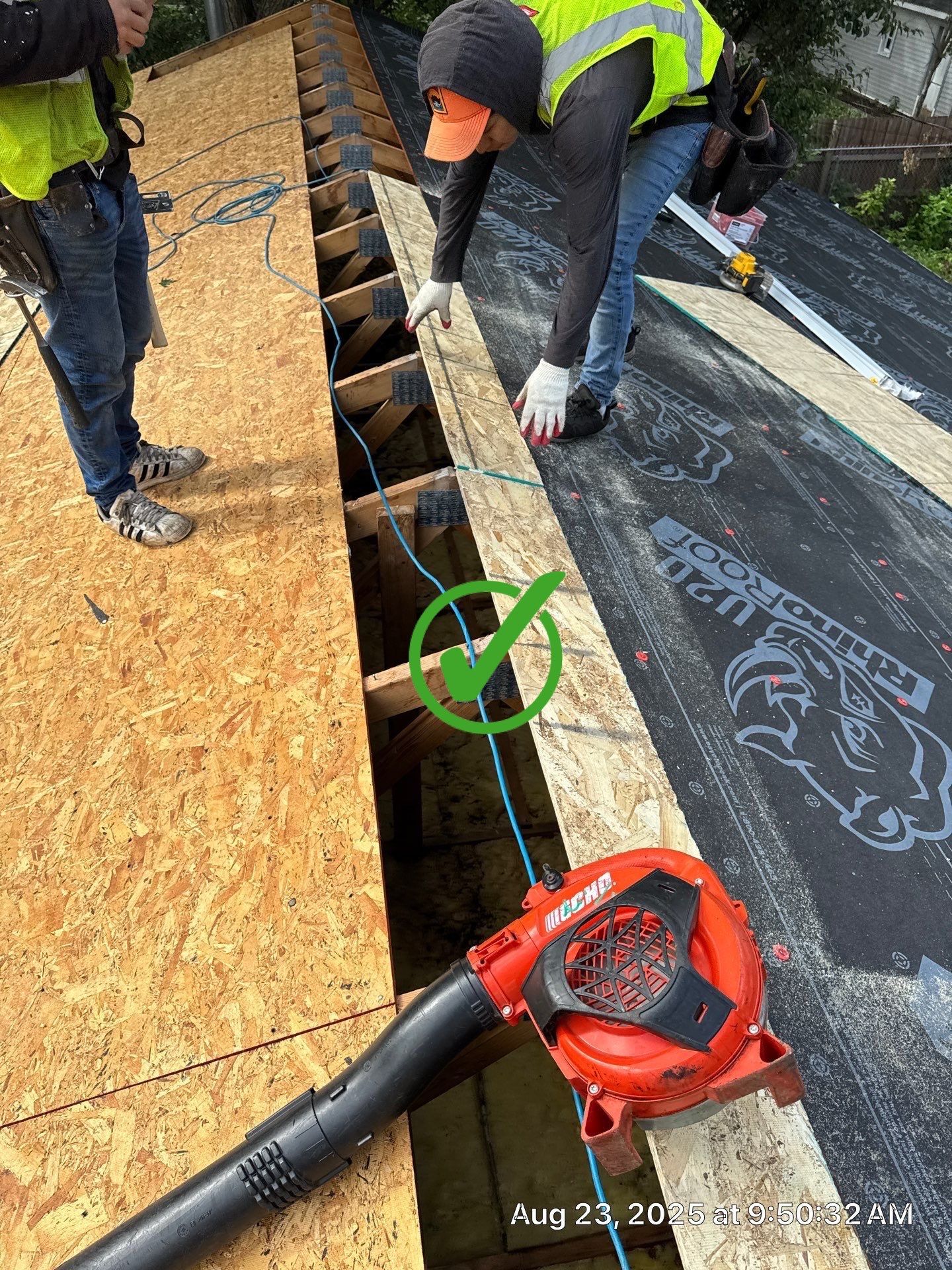 Class 3 OC Duration System and AZEK Composite Fascia on Garage by Forever Fortified