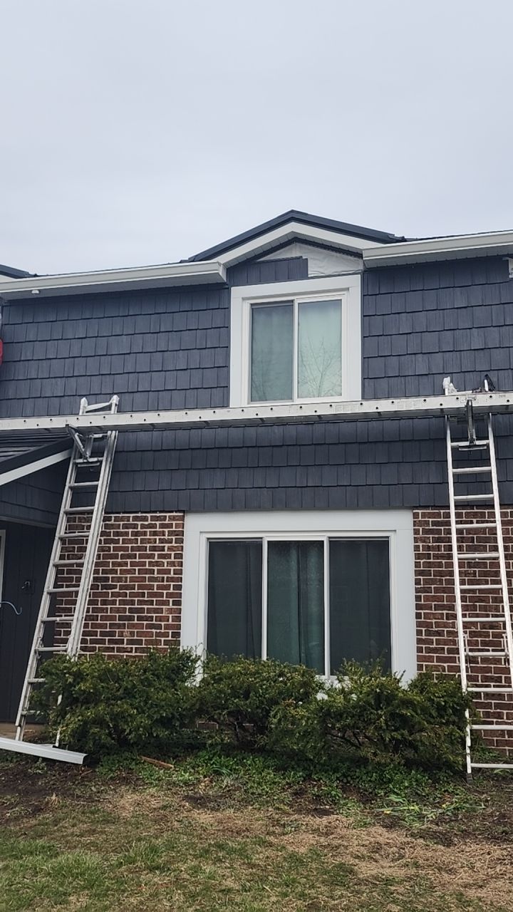 Full Exterior Home Transformation – Metal Slate Roof in Fort Wayne, IN by 4Ever Metal Roofing