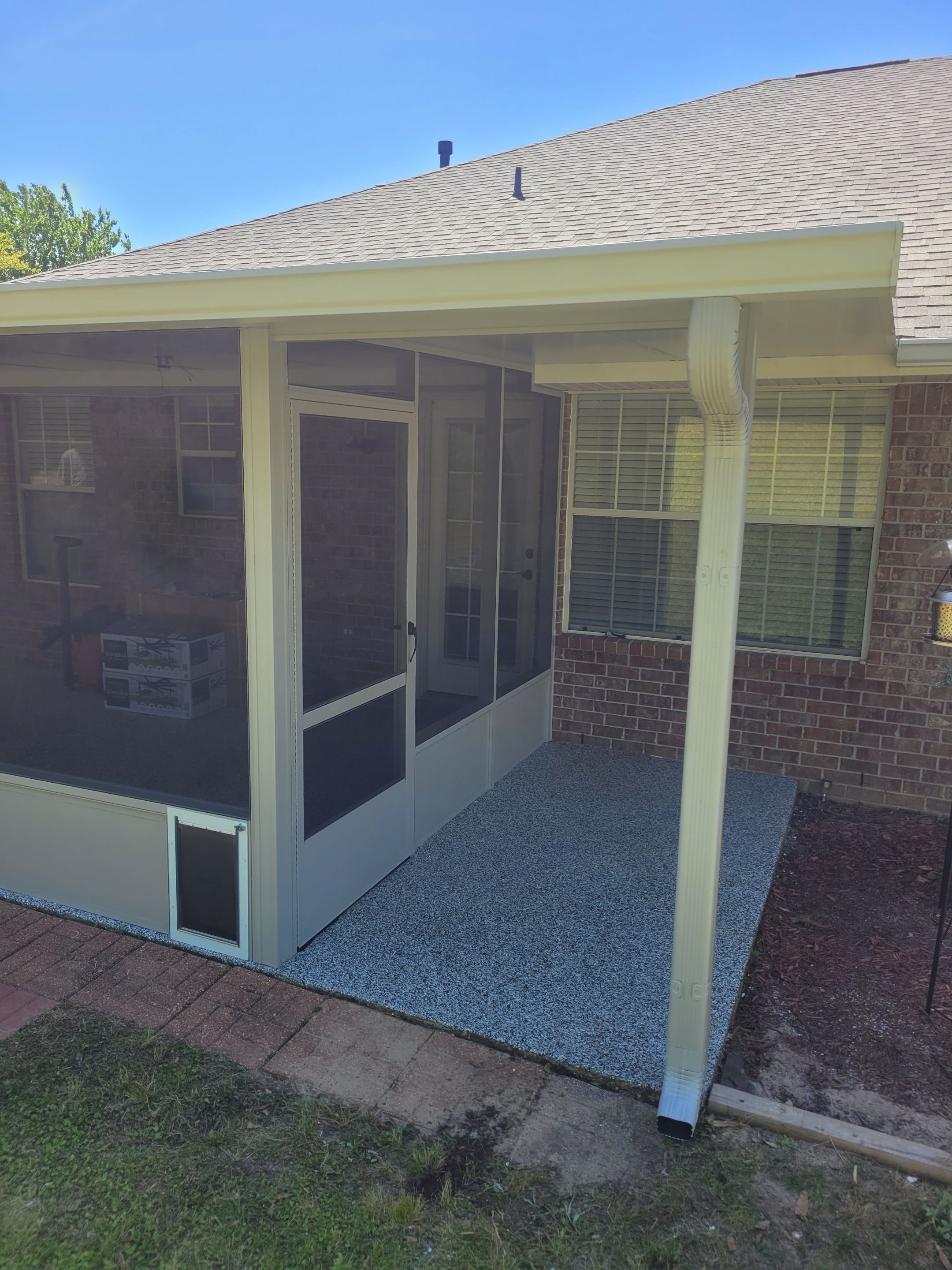 Screen Room + Patio Cover in Cantonment by Titan Sunrooms