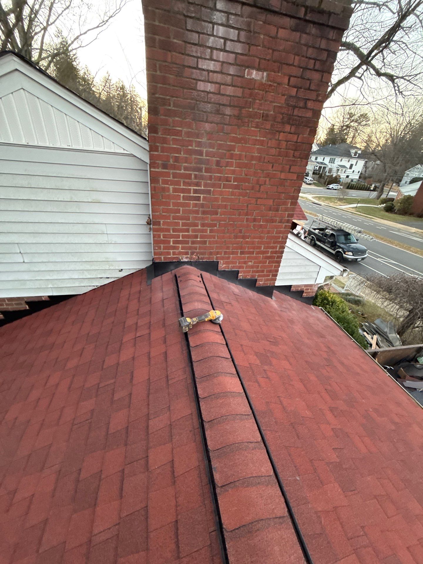 Arlington :Residential Roof Replacement with CertainTeed Landmark Pro in Max Def Red Oak  by RM Banning, Inc.