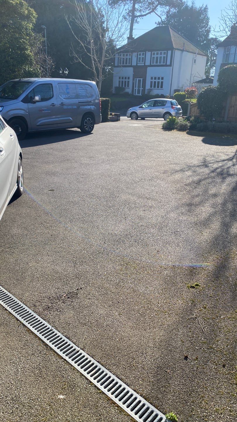 Exterior Clean - Roof - Patio - Driveway using honda 21 ltr/min by Ges Exterior Cleaning ltd