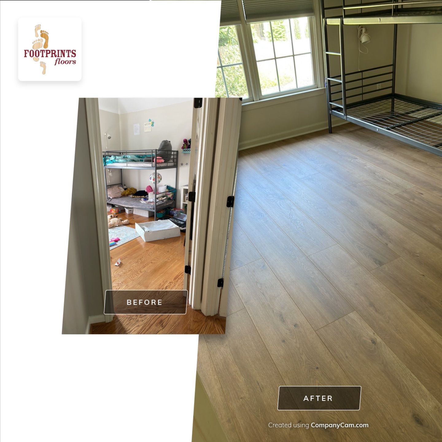 Entire House - Laminate install by Footprints Floors of East Atlanta