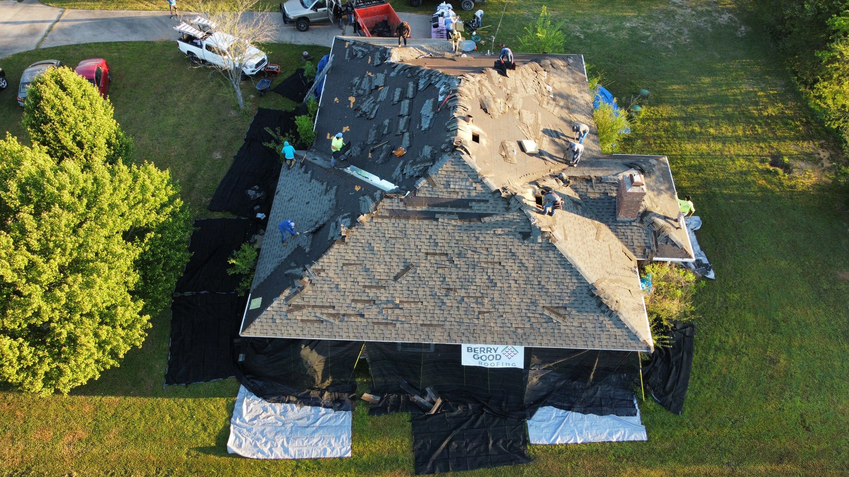 Storm Restoration Project  by Berry Good Roofing 